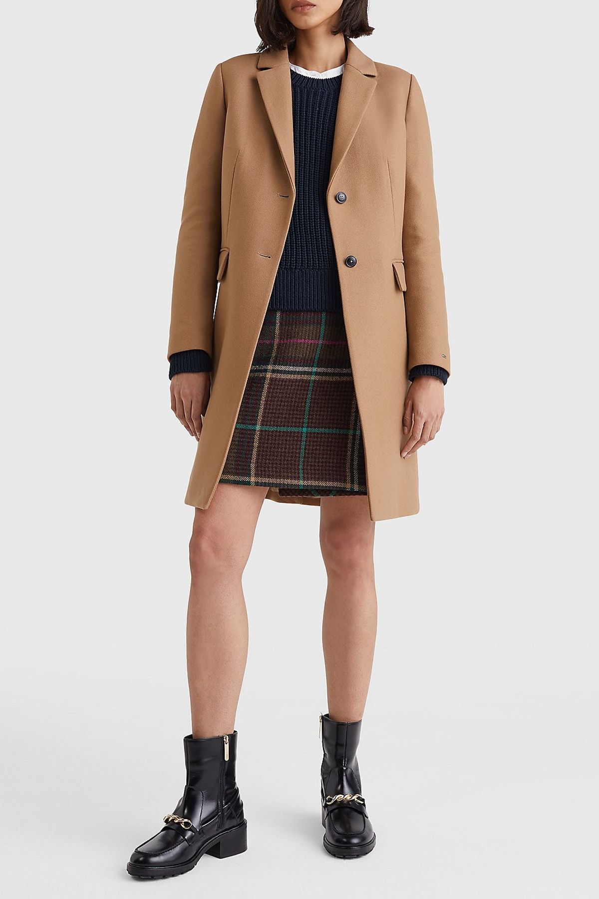 Tommy hilfiger carmen wool coat hot sale
