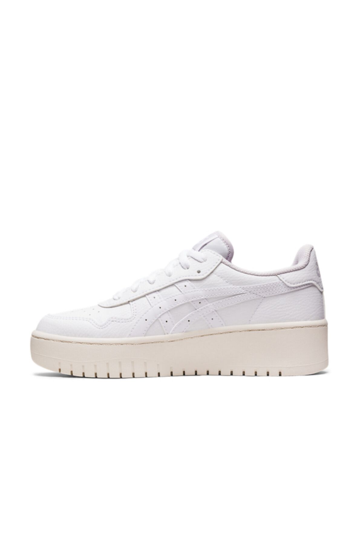 Girls white asics hotsell
