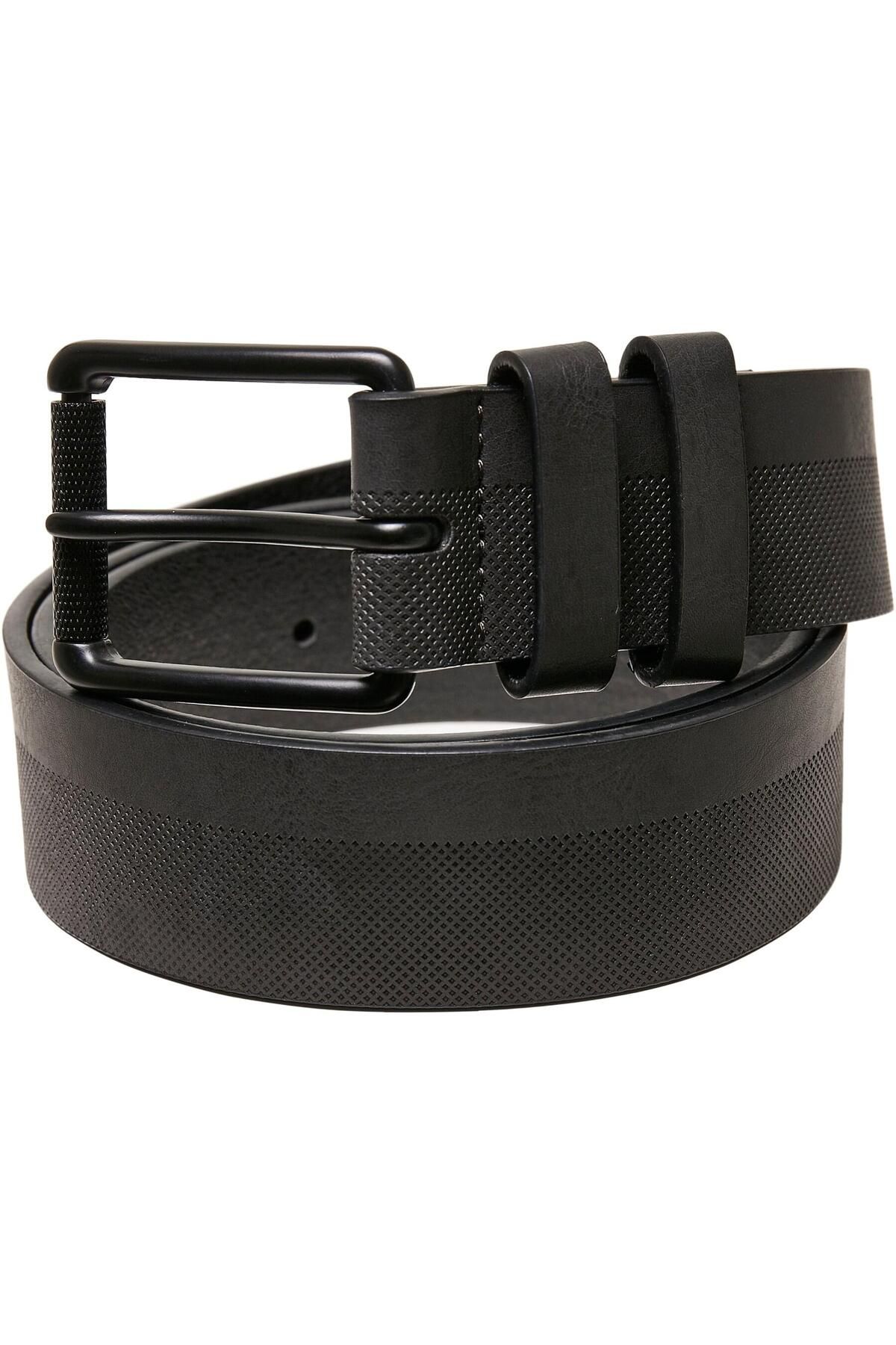 Urban Classics-Accessories Imitation Leather Basic Belt 3