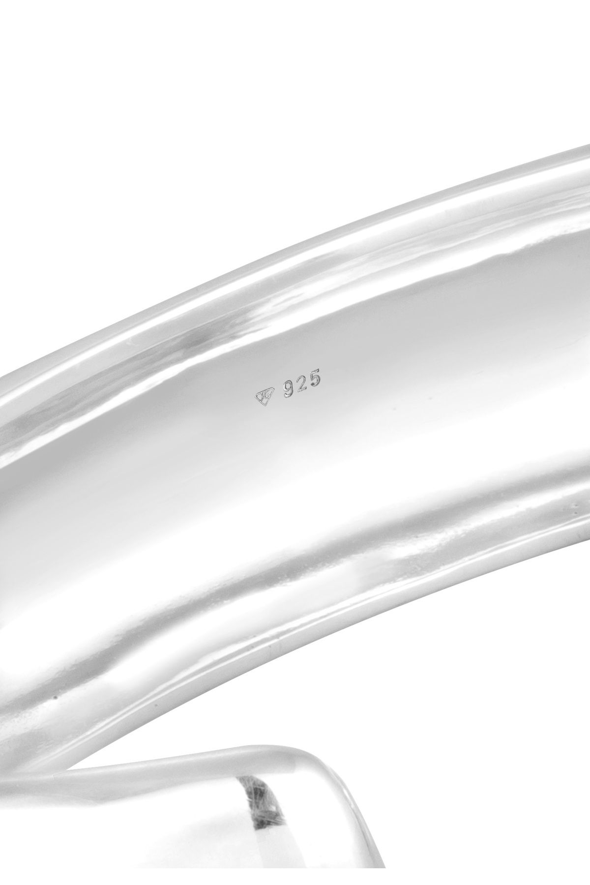 ELLI-Kol Bandı Armreif Armspange Offen Breit Klobig 925 Silber 3