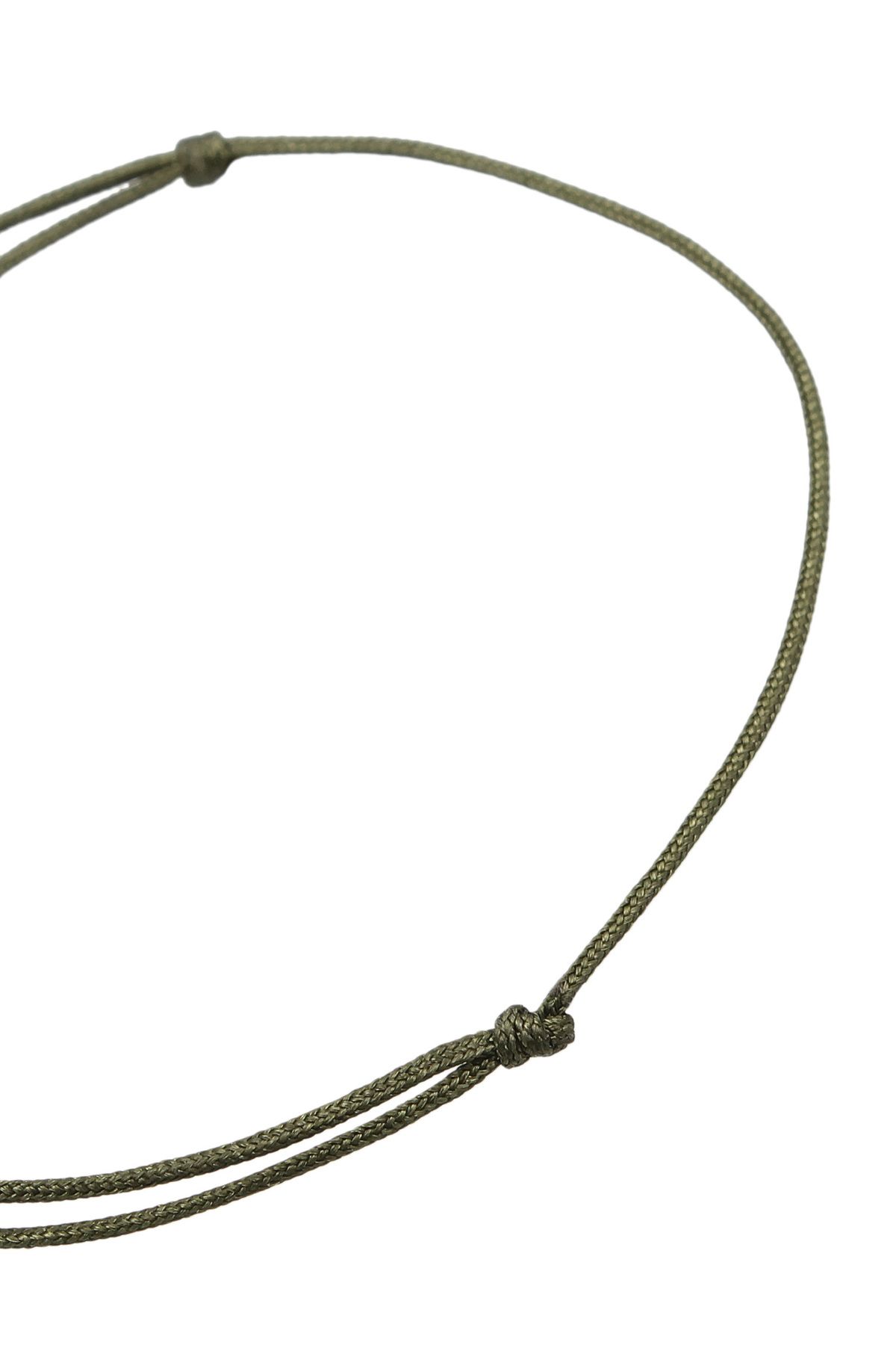 ELLI-Palme Beach Textilarmband – 925er Silber 4
