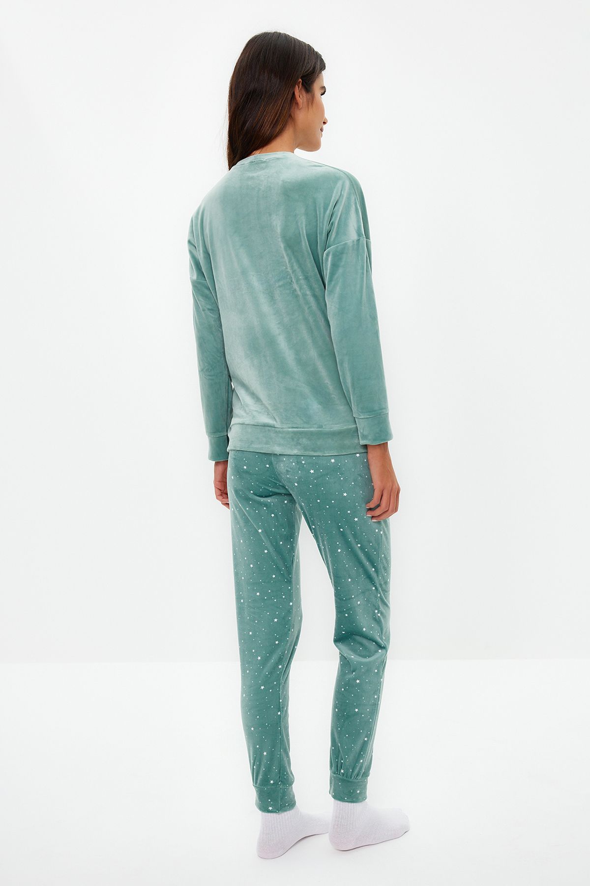 Mint online velvet tracksuit