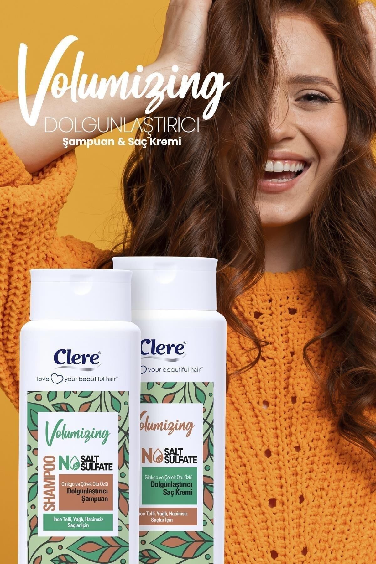 Clere-Volumizing Super Shampoo with Ginkgo and Black Cumin Extract 500ml 6