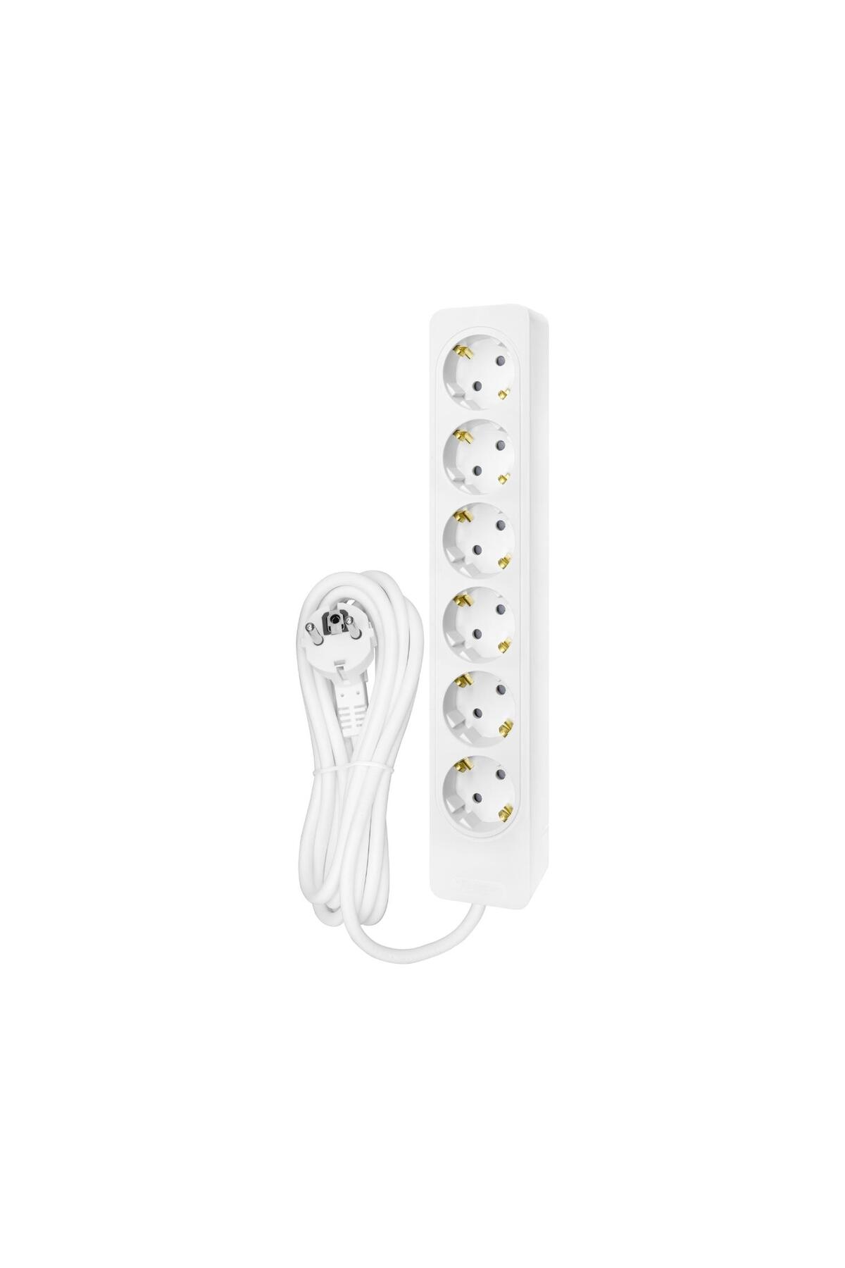 SELDUR 6Wire Grounded ChildProof 3 Meter Socket Trendyol