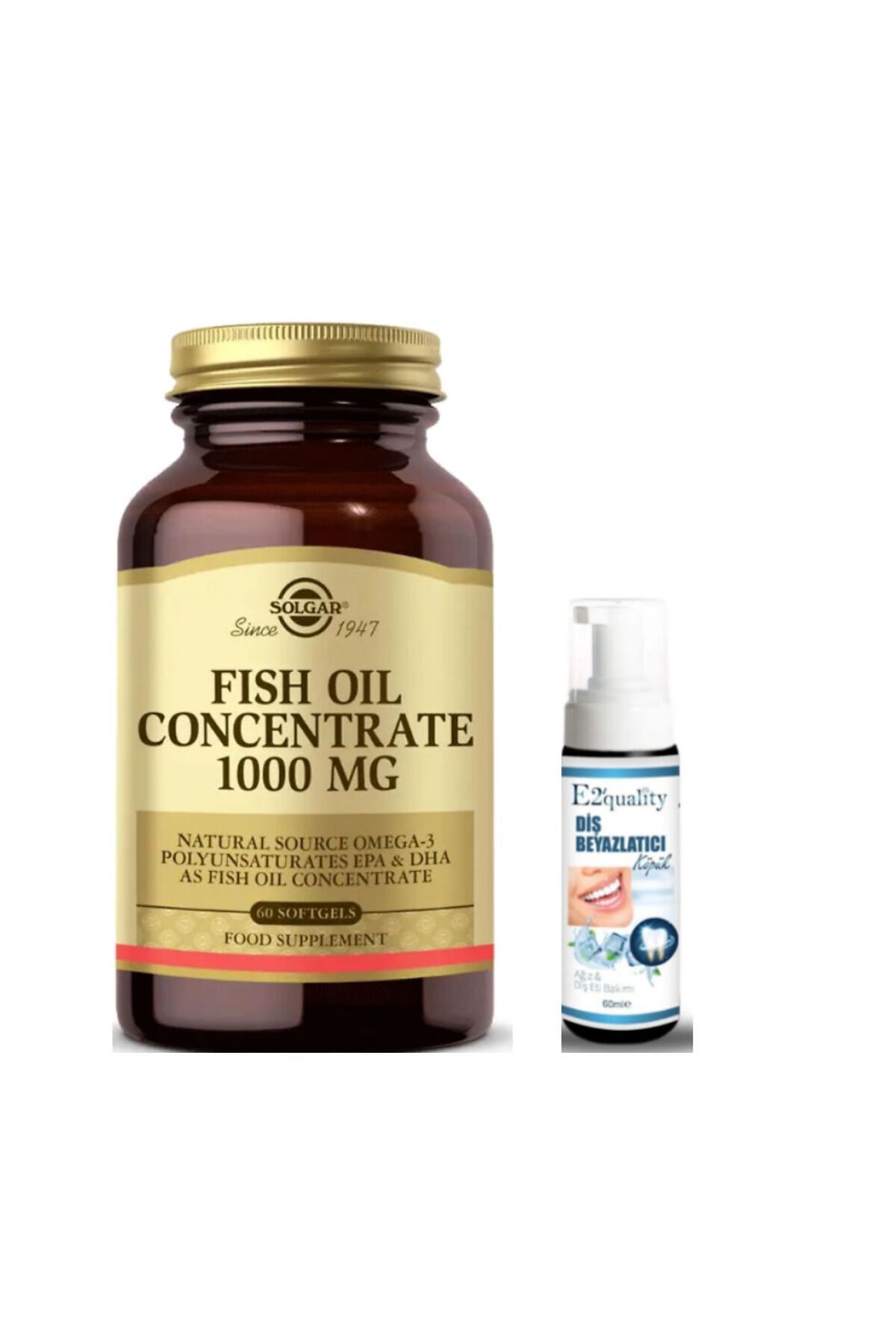 Solgar Fish Oil 1000 mg 60 Kapsul Di Beyazlat c Kopuk Hediye Supermarket