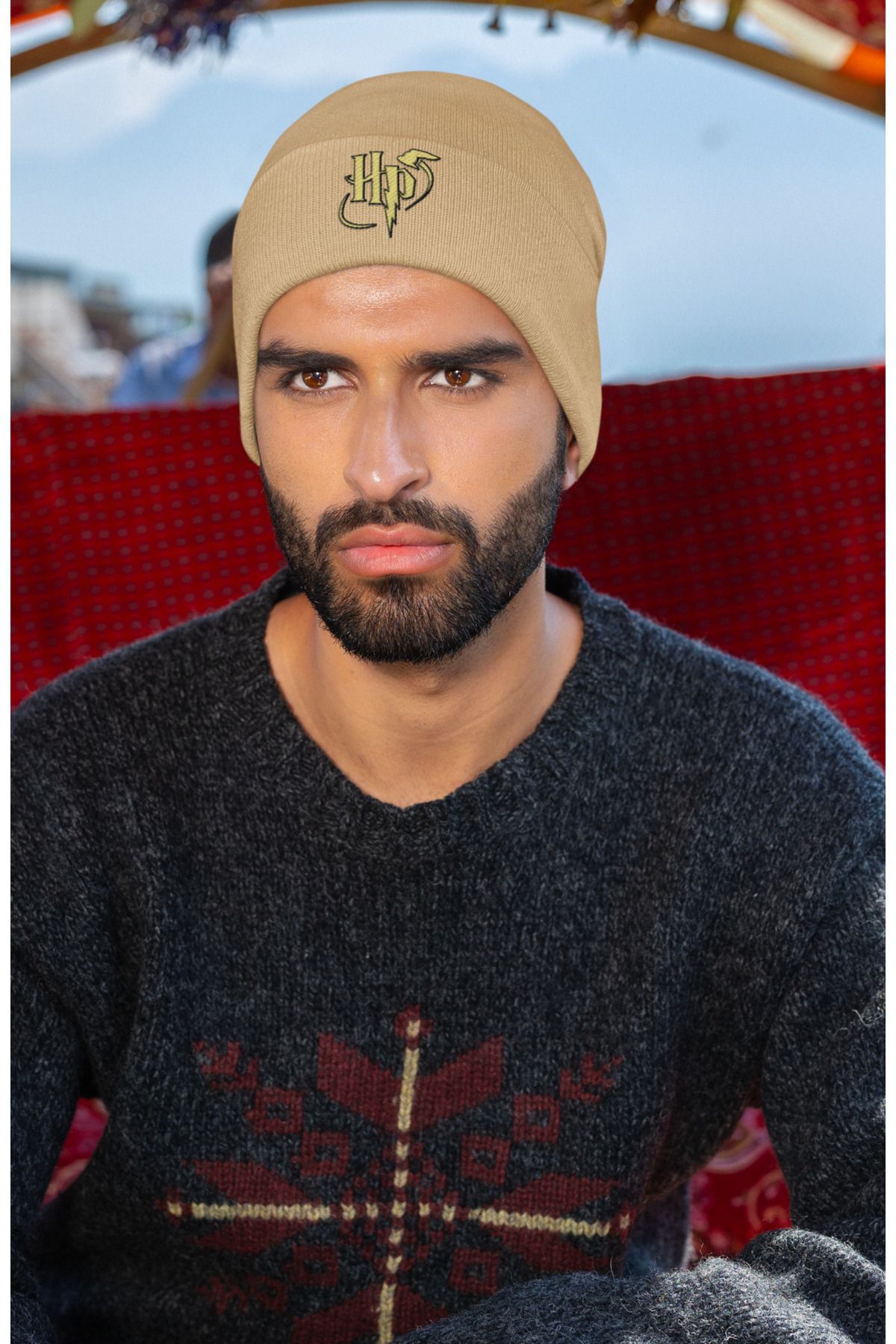 Fuddy Moda Unisex Harry Potter Written Beanie Harry Potter