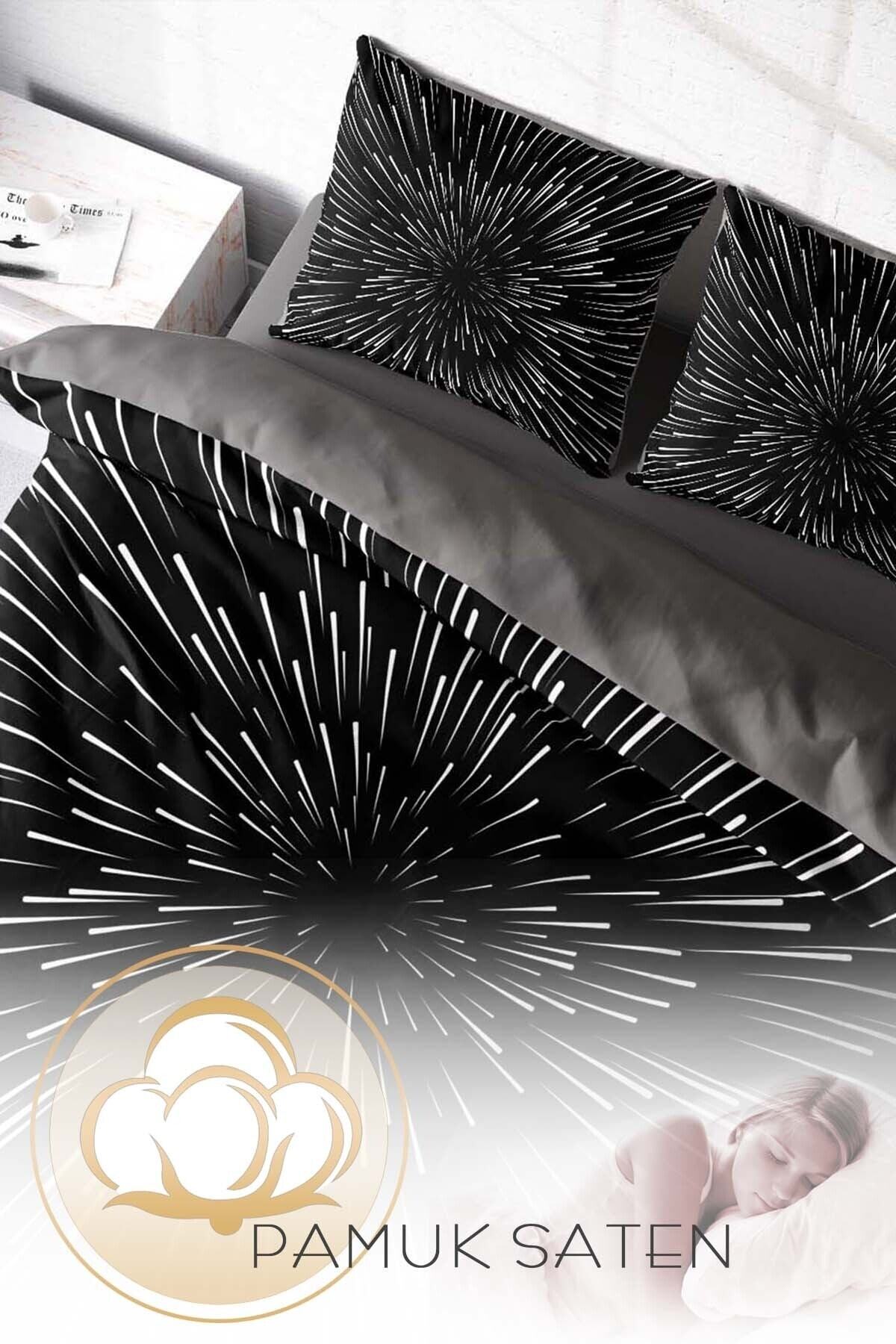 سرویس روتختی  مشکی مونوهومMonohome | monohome46446 اورجینال - تصویر 4