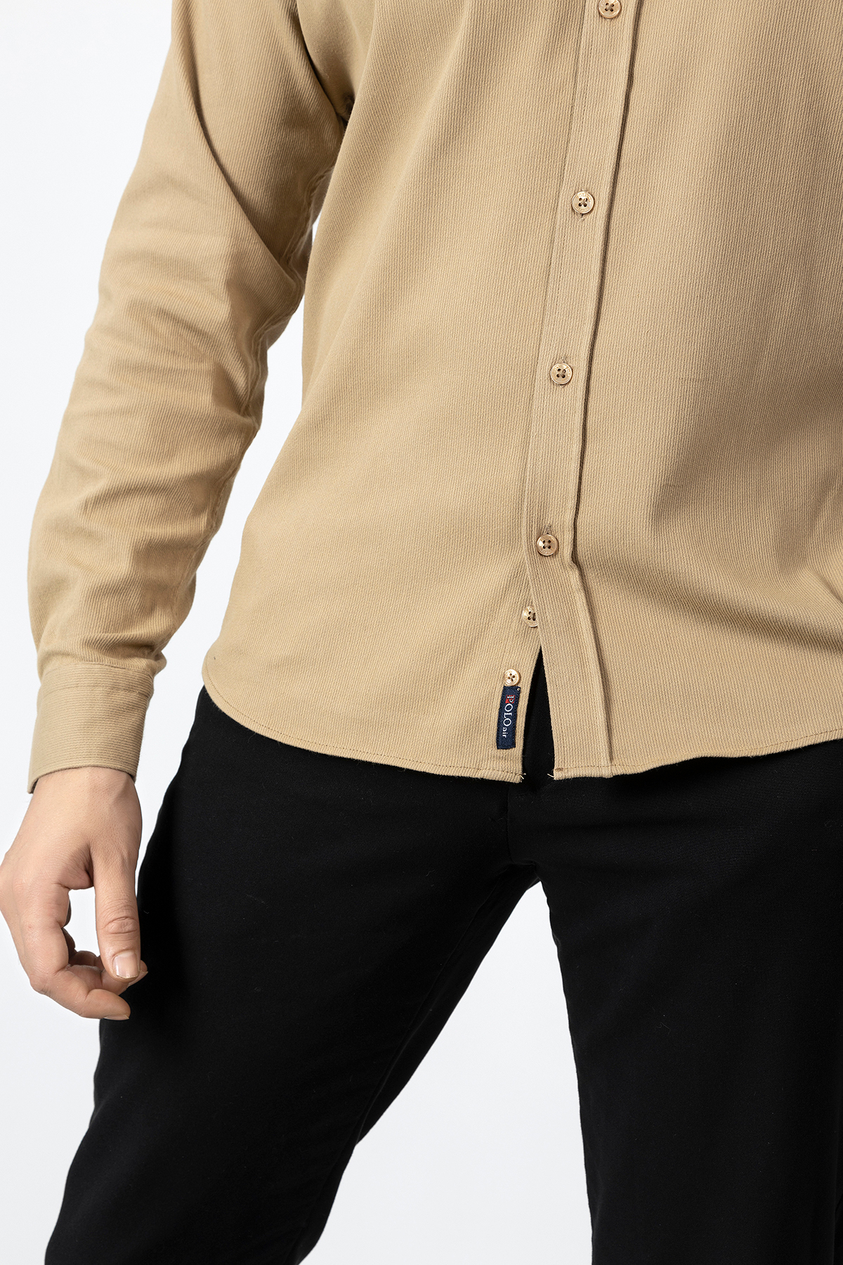 پیراهن مردانه قهوه ای polo air | PA-180 اورجینال - تصویر 6