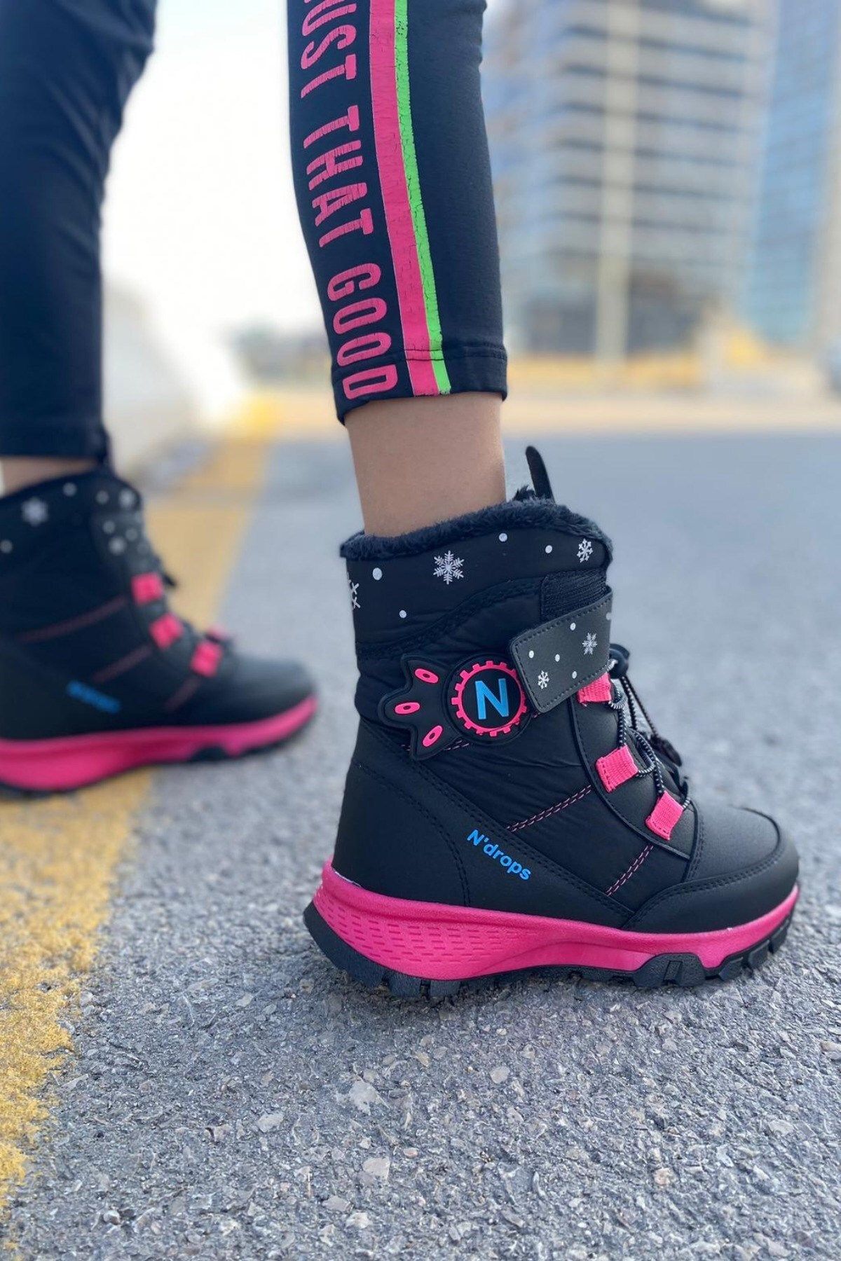Girls snow boots best sale
