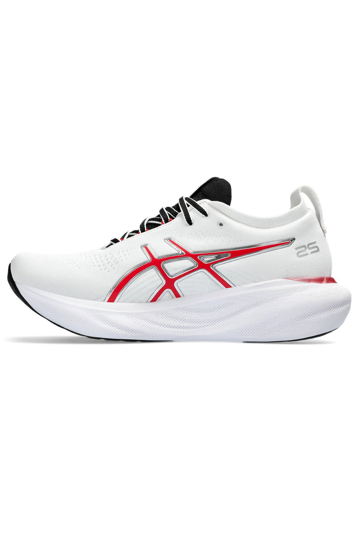 Asics کفش دویدن سفید ژل نیمباس 25 Anniversary