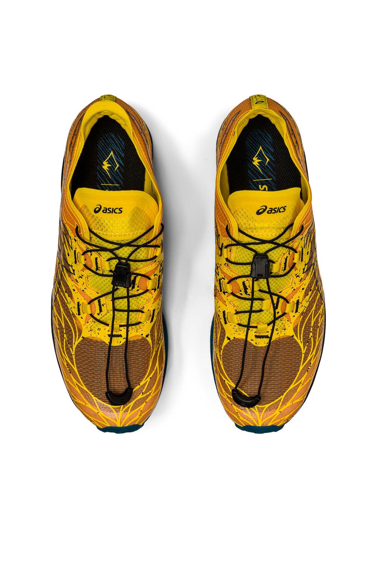 Asics کفش های فضای باز نارنجی فوجی اسپید