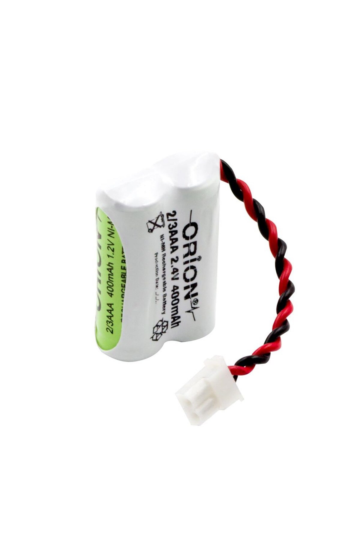 Orion 2/3aaa 2.4v 400mah Motorola Mbh-11 Uyumlu Bebek Telsiz Pili fotoğrafı 2 (önizleme)
