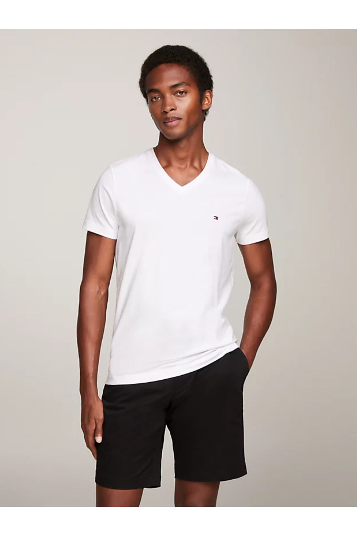 Tommy Hilfiger V Neck T Shirt Fiyat Yorumlar Trendyol