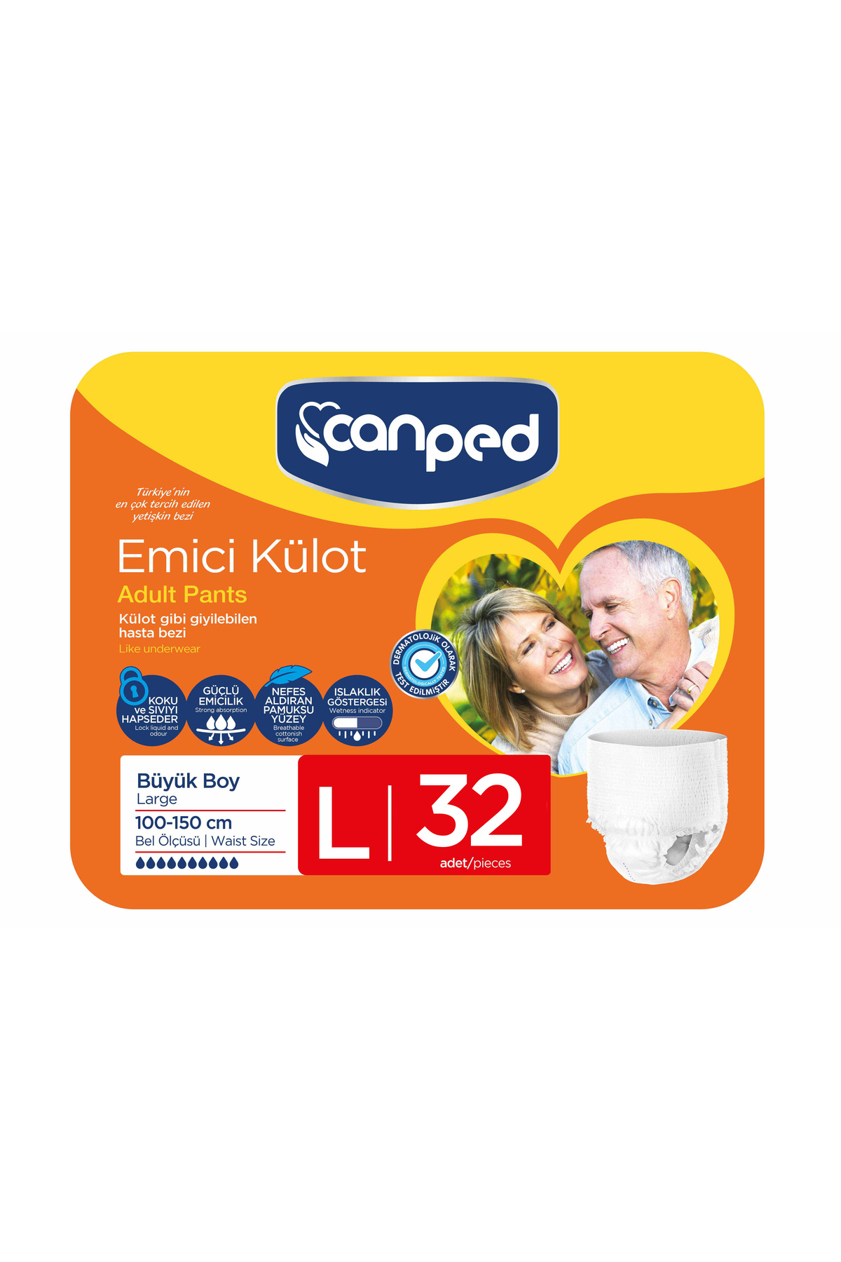 Canped Emici Külot Büyük Boy Large 32 Adet
