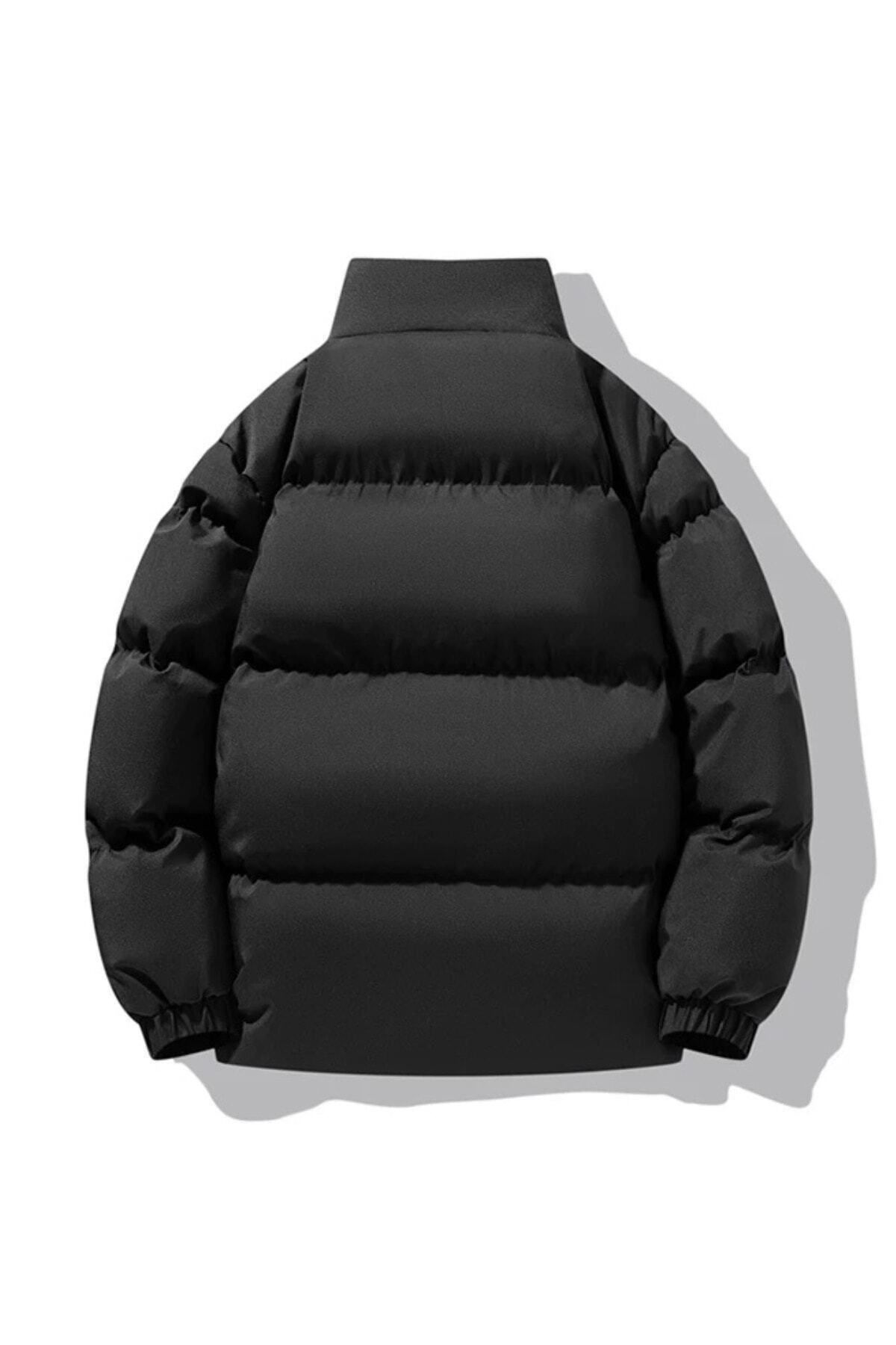 Supreme reflective sleeve logo puffy hotsell jacket black