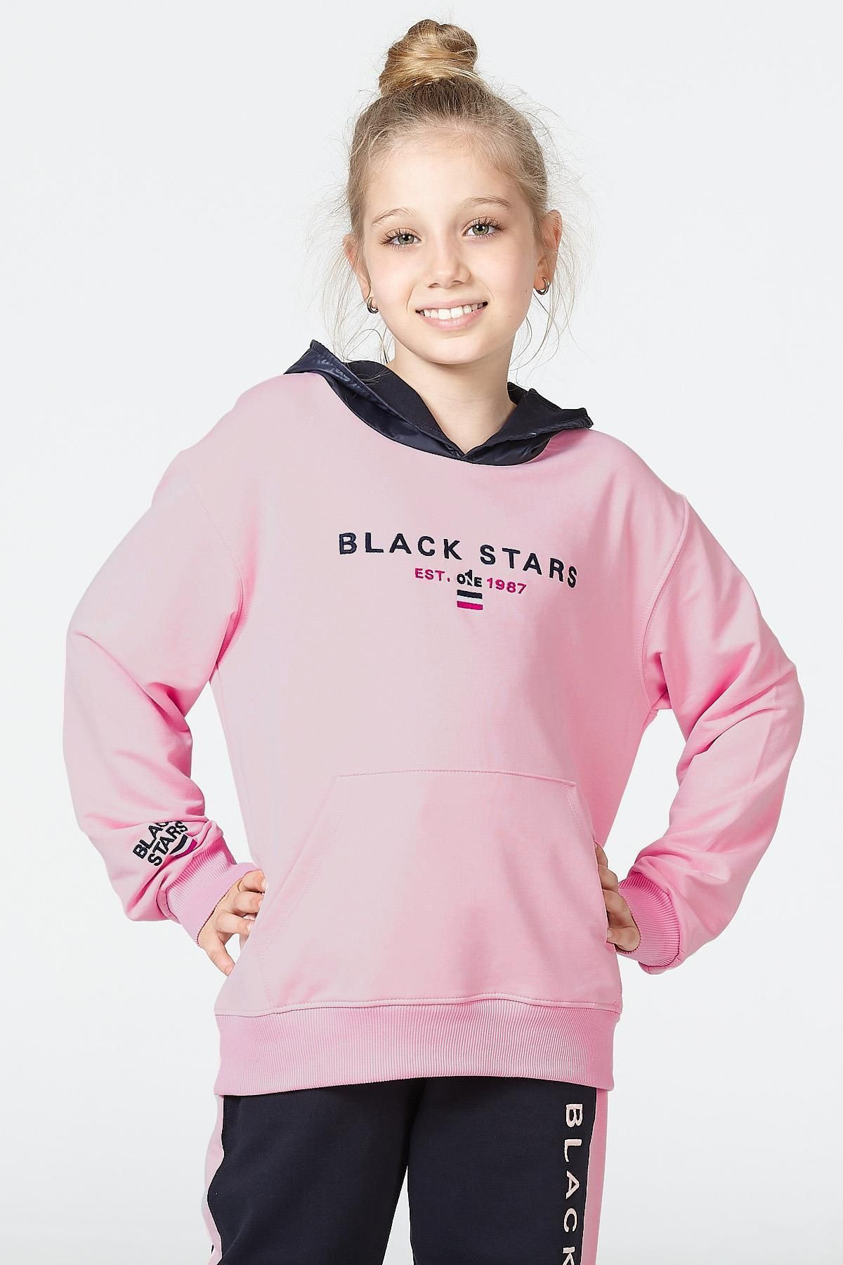 Black One Sweatsuit set Pink Oversize