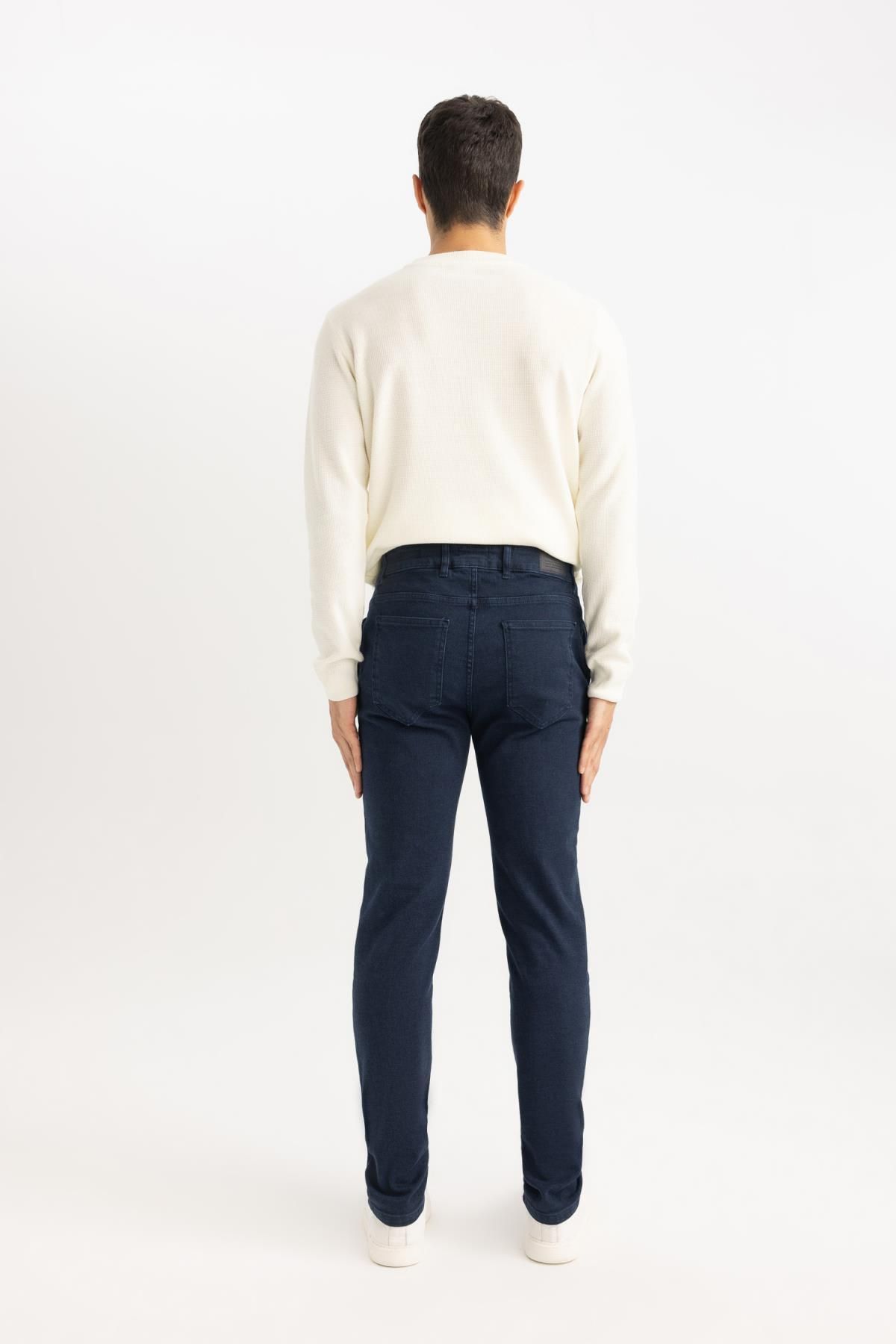 DeFacto-Pantaloni lungi, slim fit, cu buzunare, slim fit B1874ax23au 8