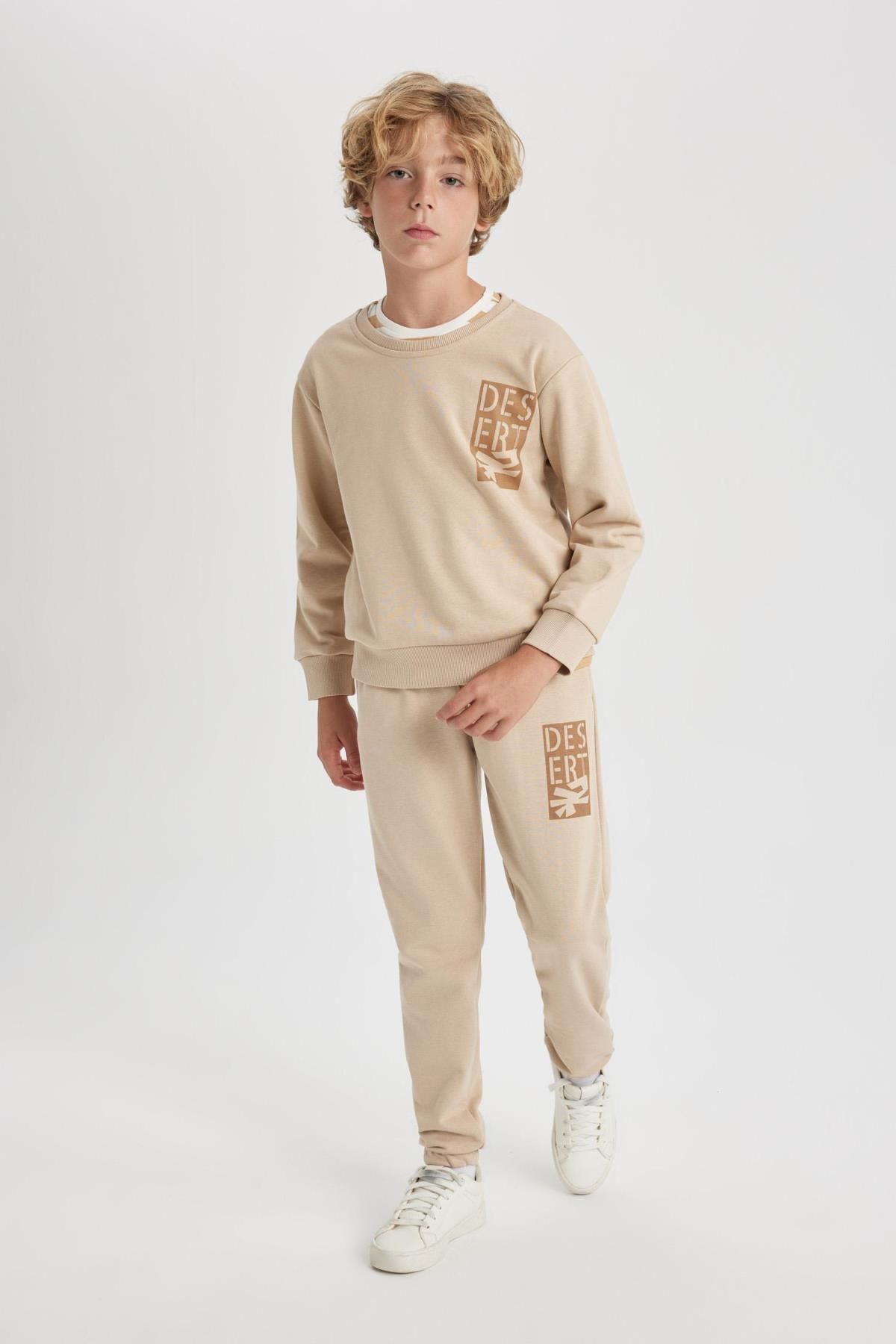 Khaki deals tracksuit boys