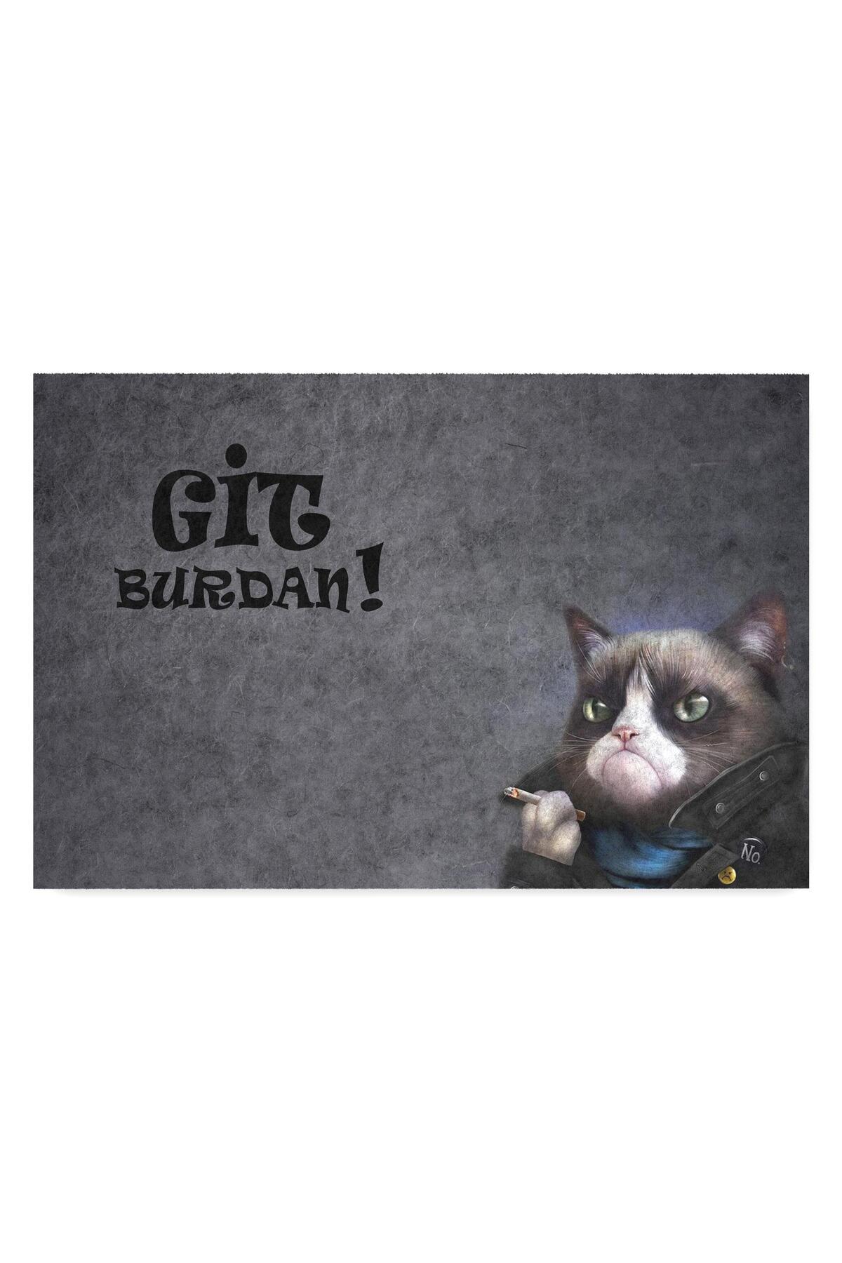 Decorative Door Mat, Outdoor/Home Interior/ Door Mats (GO FROM HERE GRAY)