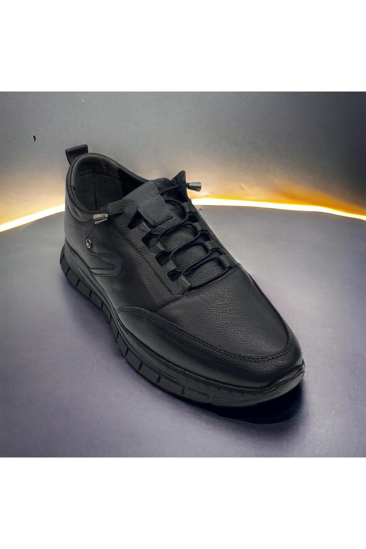 Black rubber sales sole work shoes