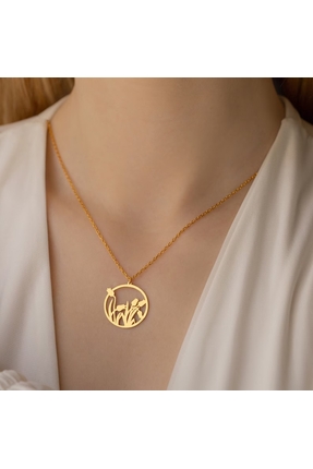 N!da Jewelry 925 Ayar Gümüş Lale Kolye