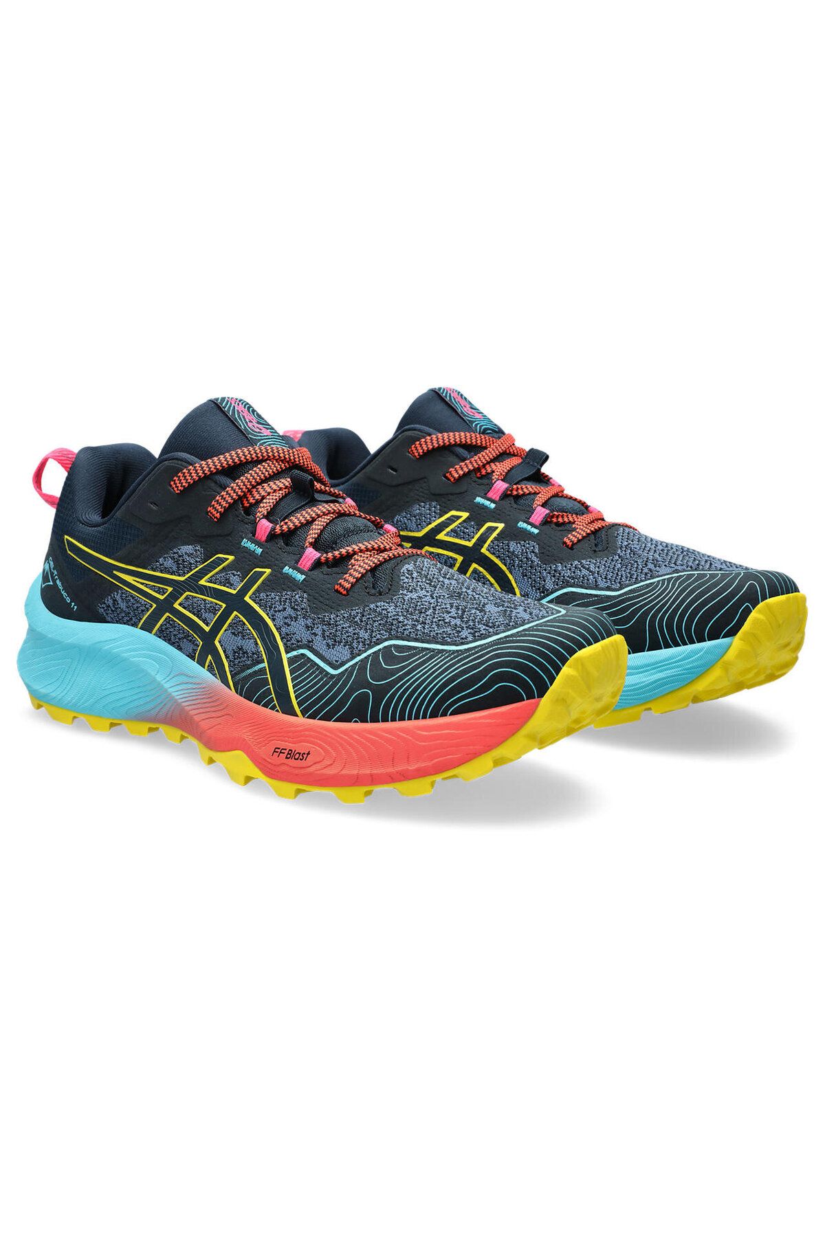 Asics ژل ترابوکو 11 کفش بیرونی سرمه ای