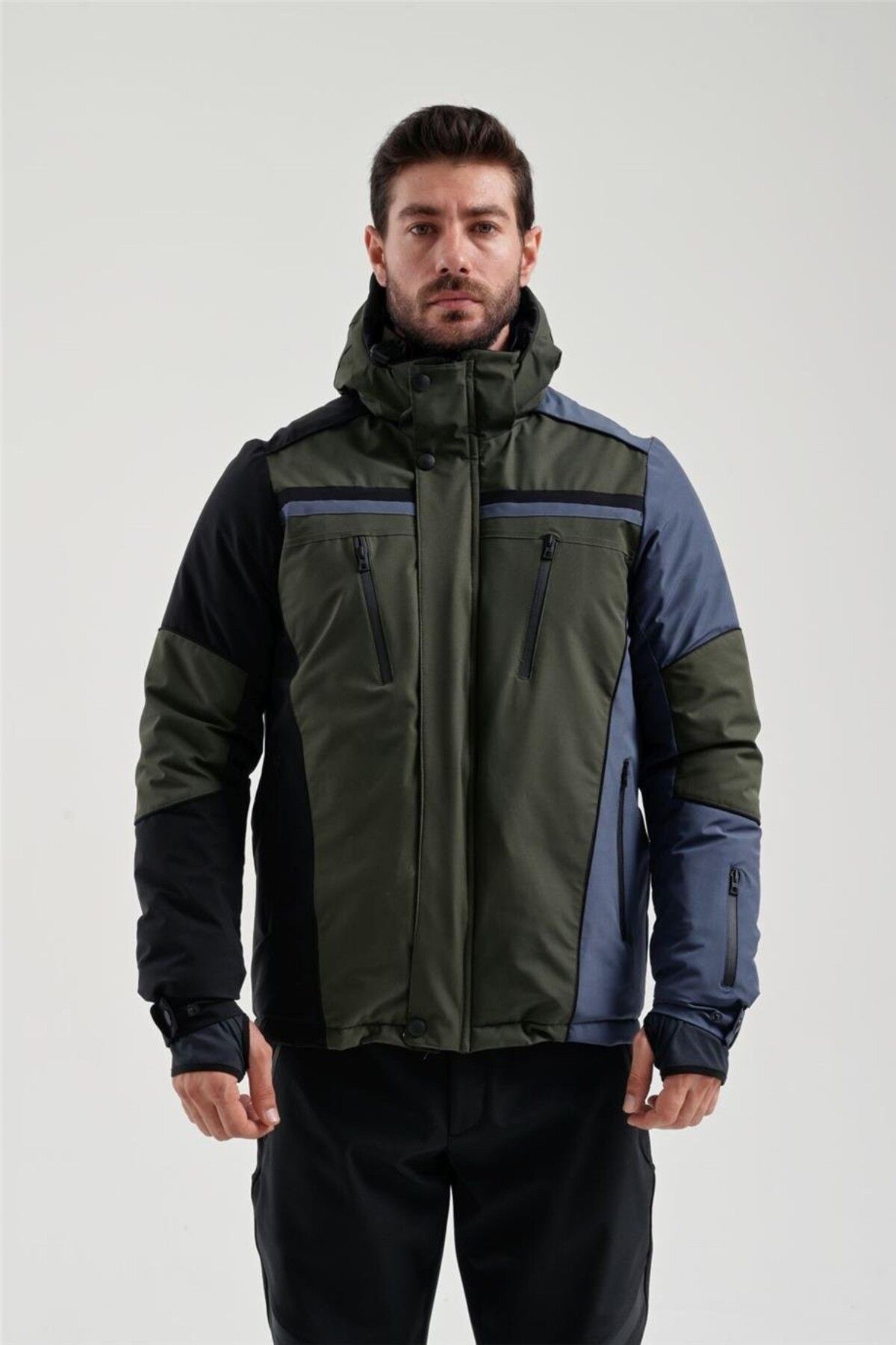 Exuma Ski Jacket Khaki Trendyol