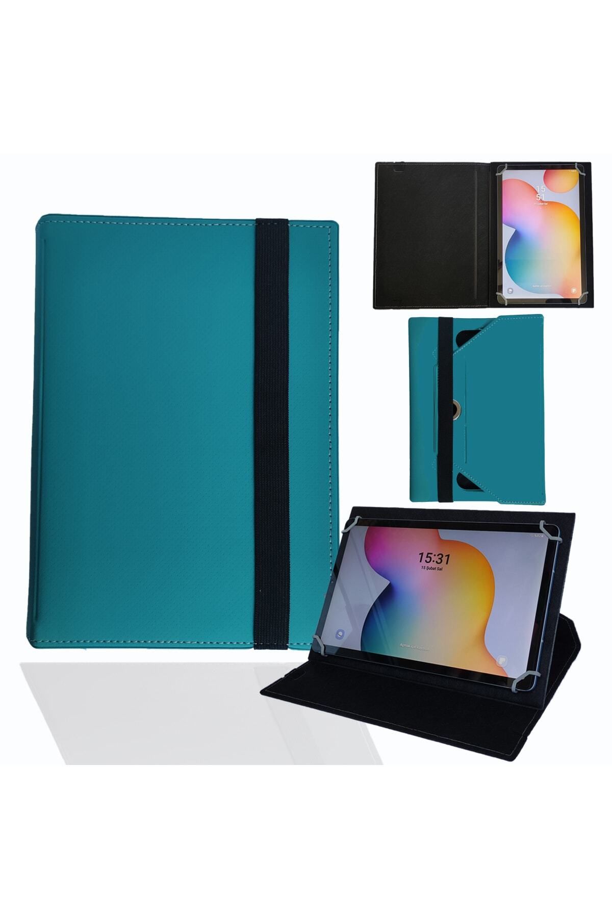 essida-Toshiba Encore - Wt8-a-102 - 8" Tablet Tablet Case with Rotatable Stand - Turquoise 2