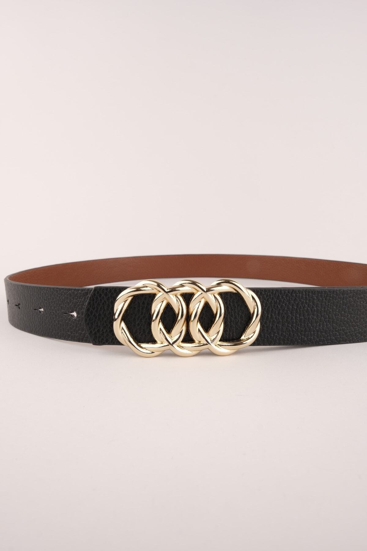 LİA KEMER  Kadın Audi Kıvrımlı Tokalı Kemer Bel Kemeri Ceket Kemeri Elbise Kemeri Pantolon Kemeri Unisex Kemer - Görsel 4