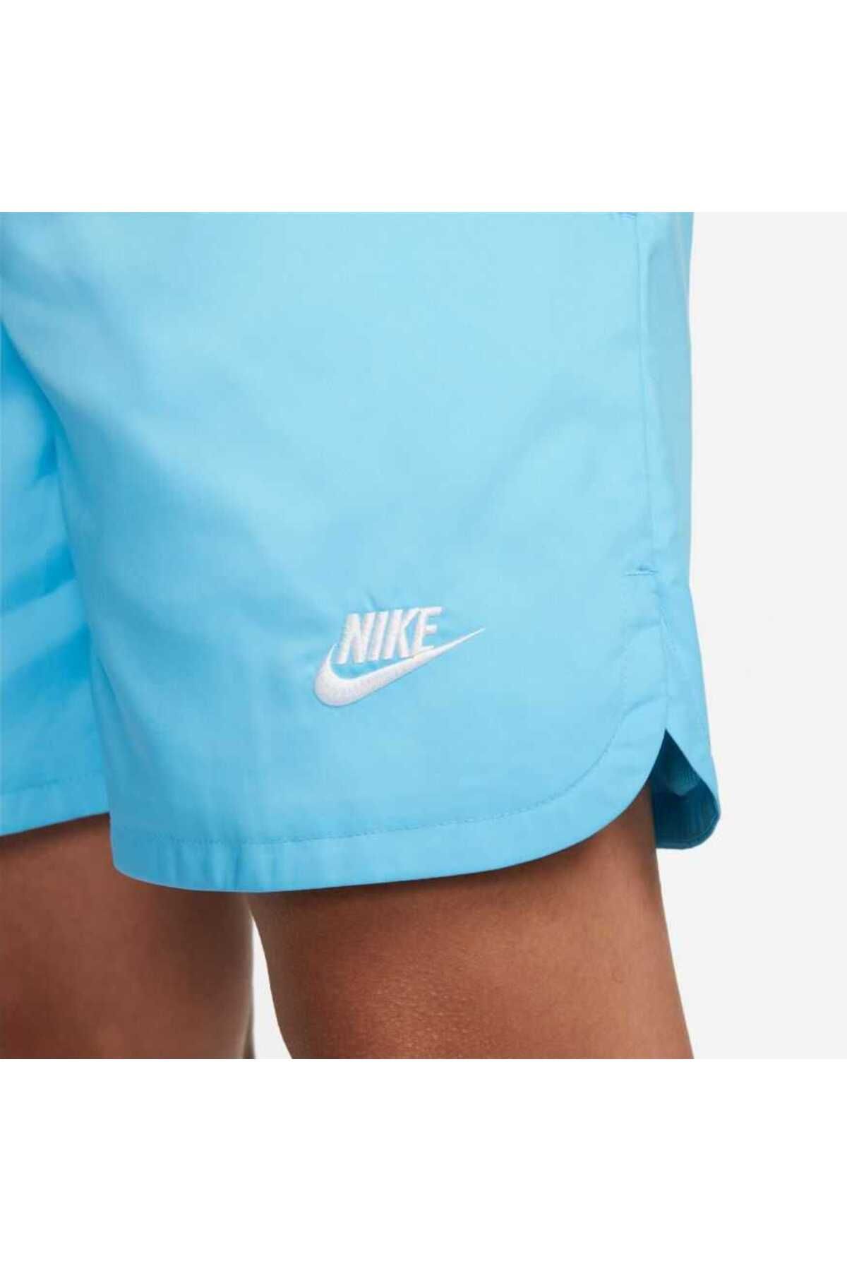 Nike Shorts Dark blue Normal Waist Trendyol