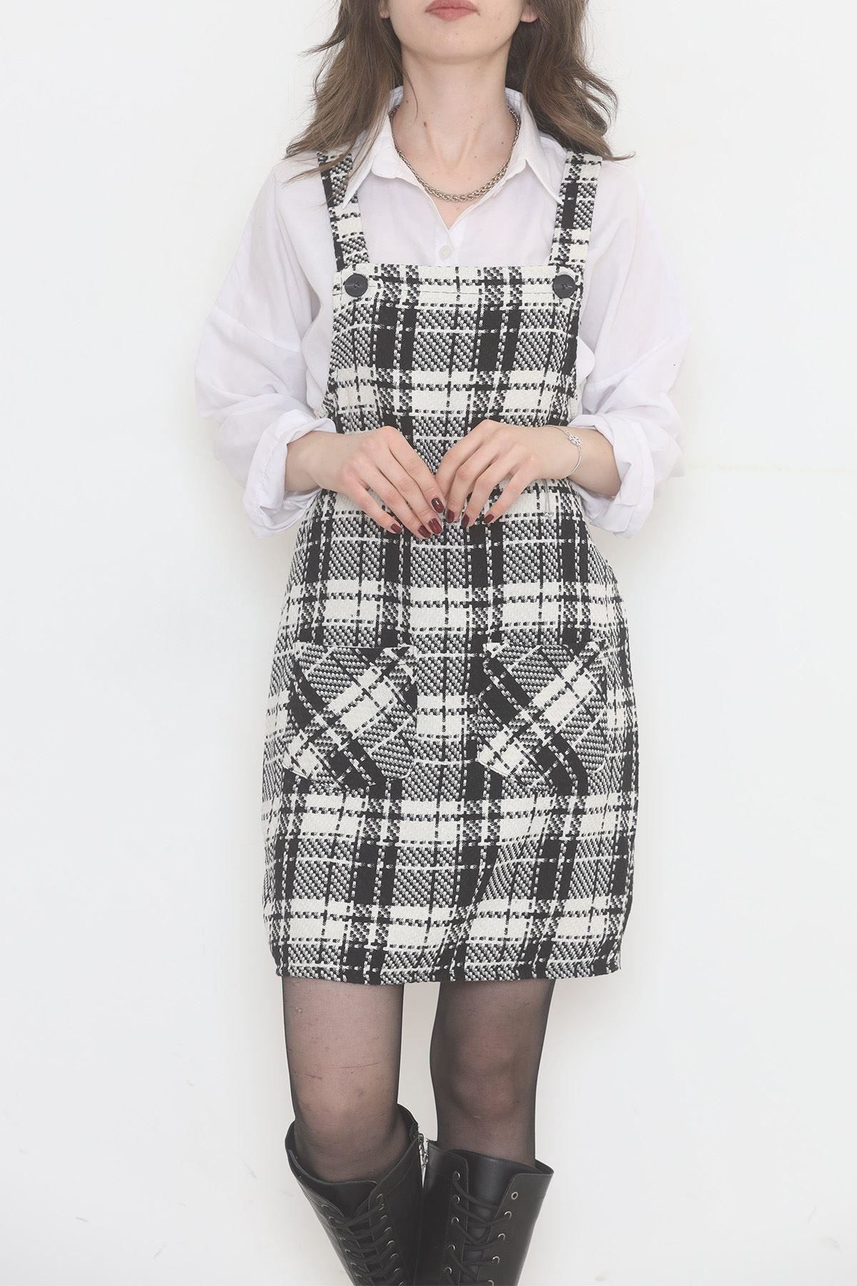 Pinafore dress cheap checkered