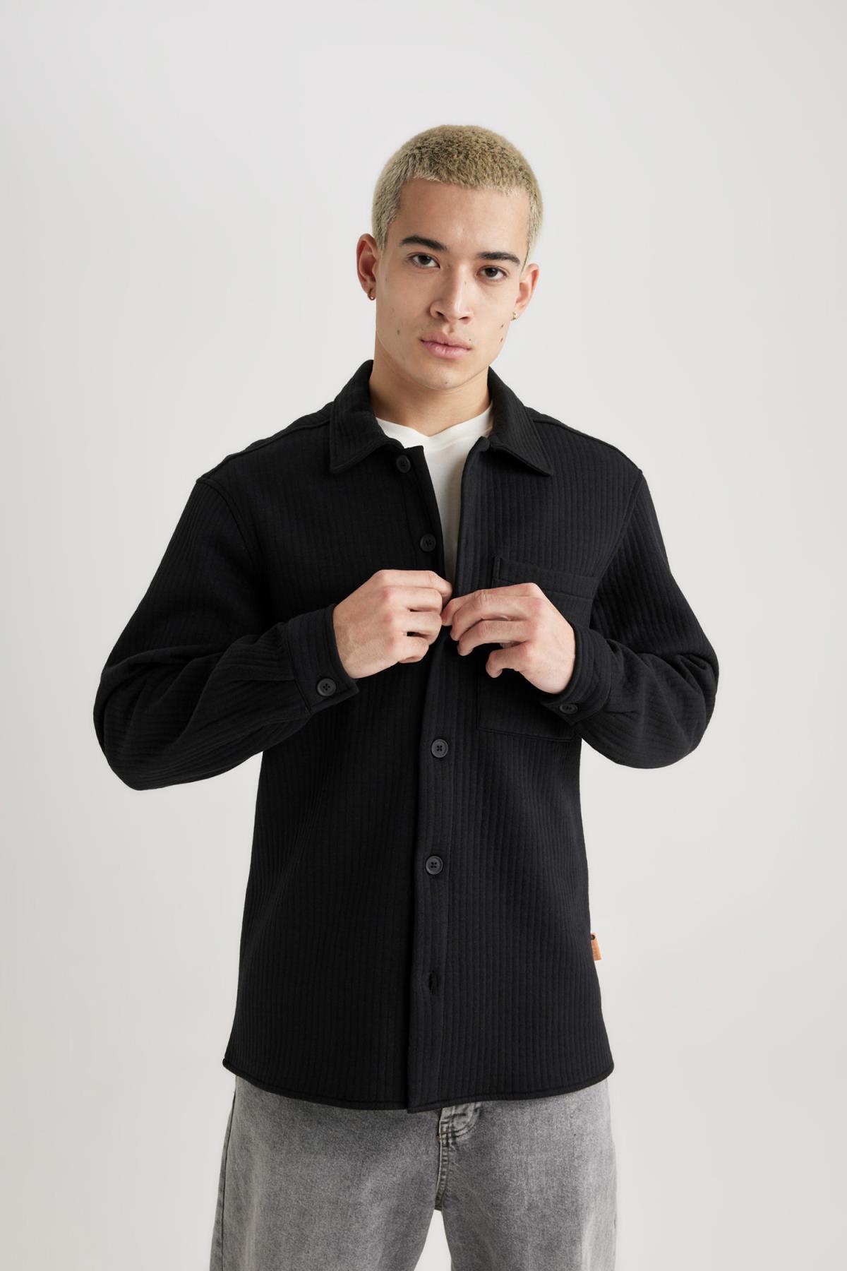 پیراهن مردانه دفاکتو | B5935AX24SP Defacto - Image 5