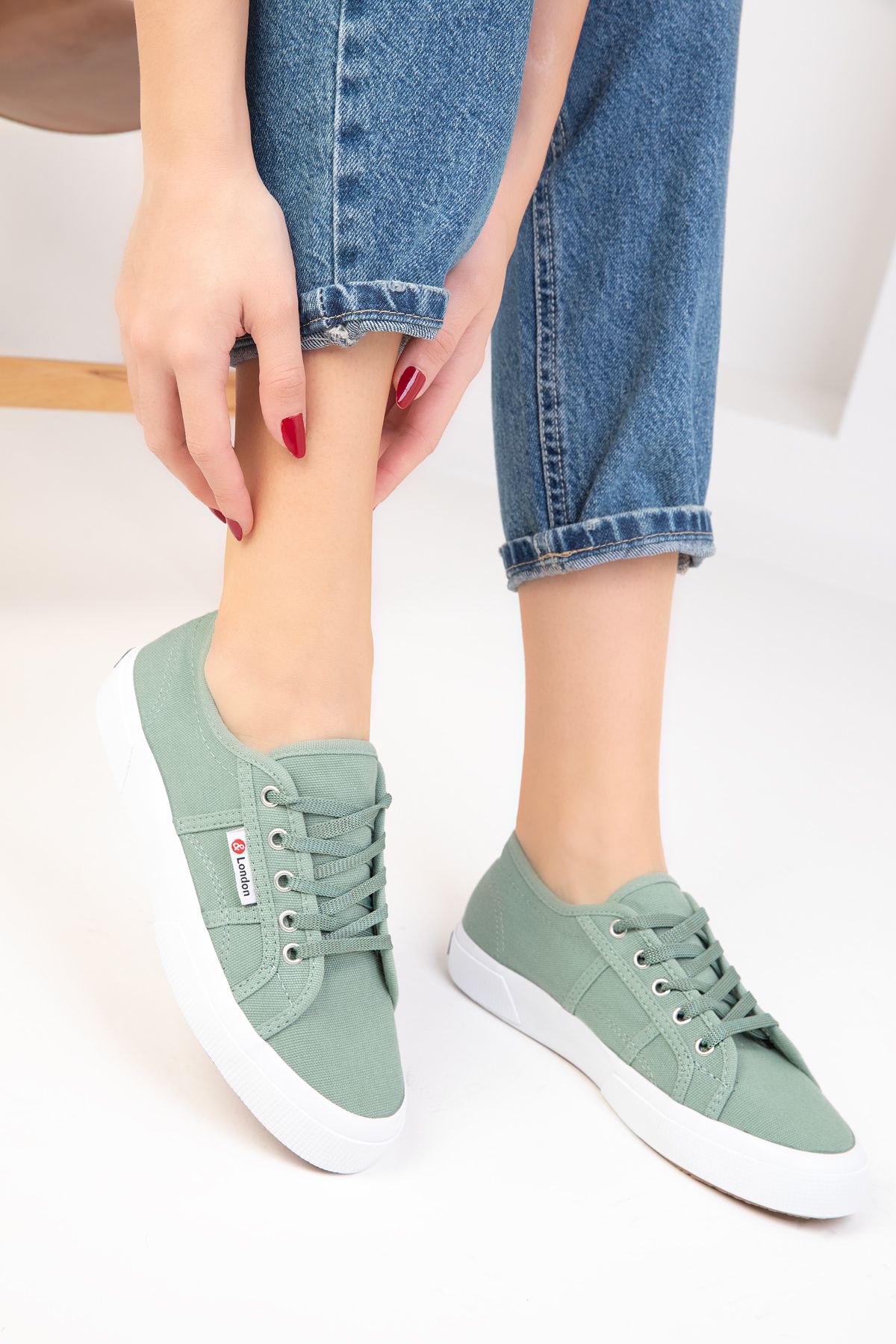 Superga hotsell linen sneakers