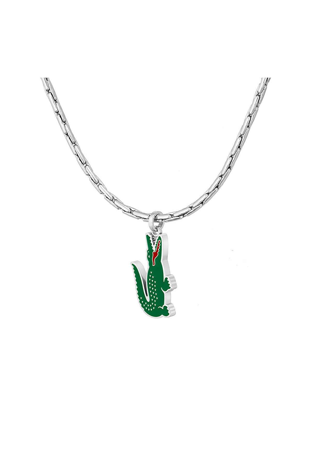 Lacoste Men's Necklace - LACJ2040228 Model - Trendyol