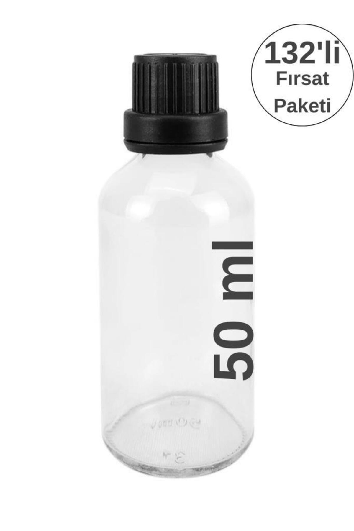 132 Pieces 50 Ml Black Lock Lid Promise Engagement Gift Cologne Fragrance Ornament Glass Bottle C1-1-149
