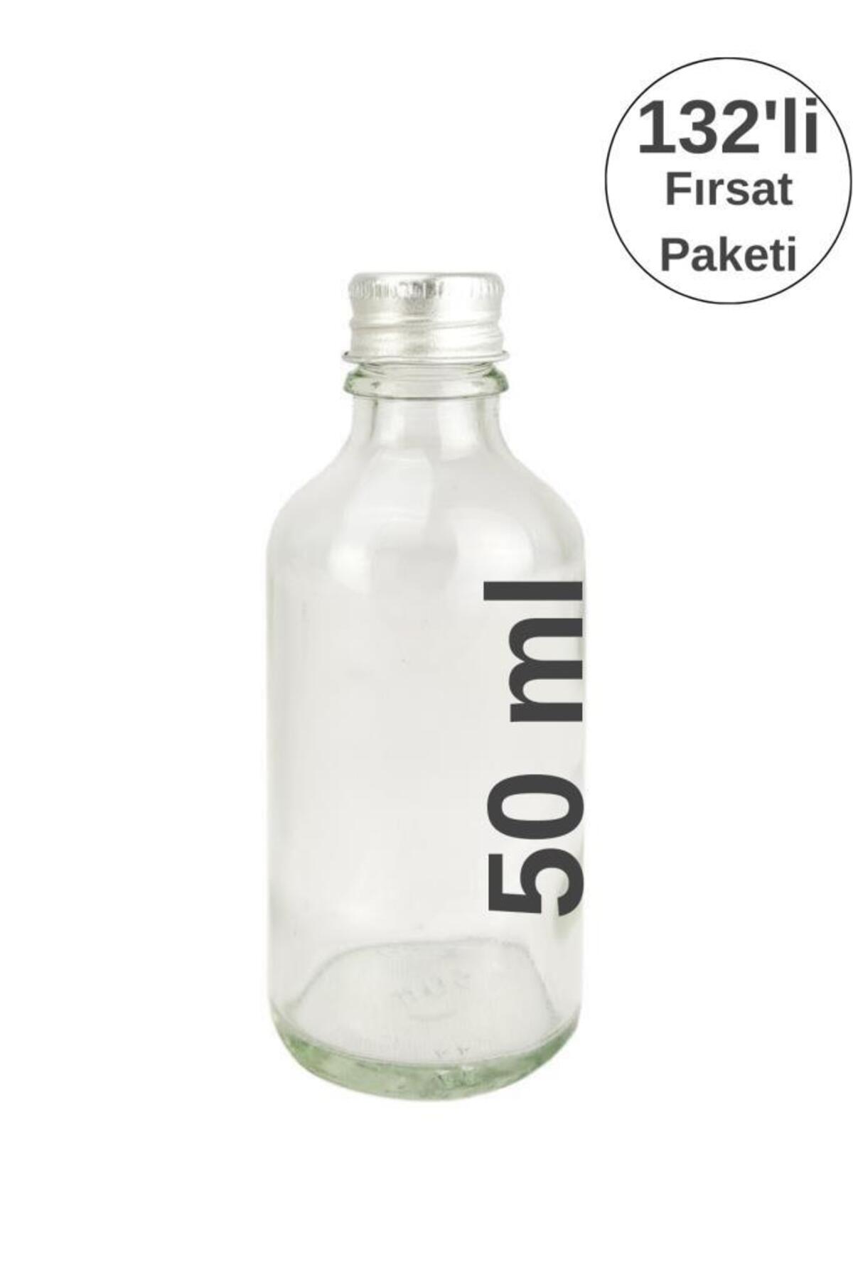 132 Pieces 50 Ml Silver Lid Promise Engagement Gift Cologne Fragrance Ornament Glass Bottle C1-1-149