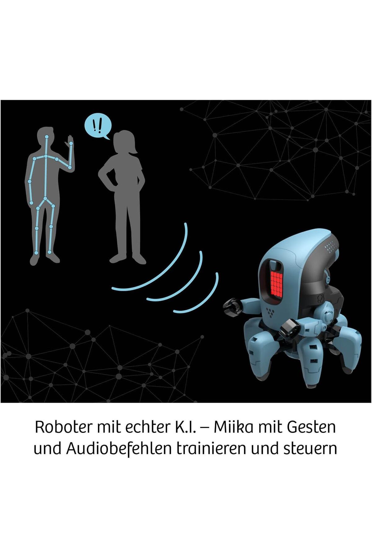 Kosmos-Experience artificial intelligence and understand, train with gestures or voice 10-14 years 2