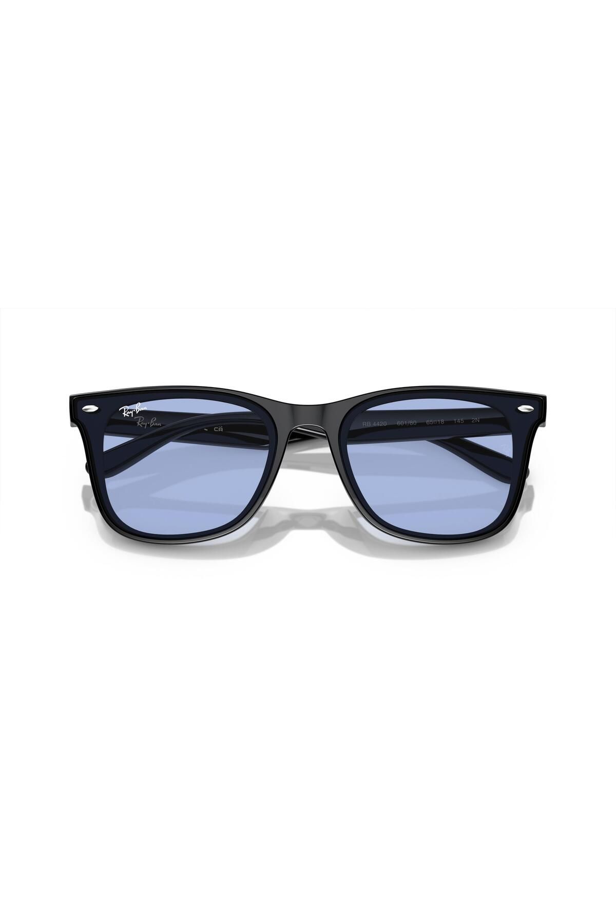 عینک آفتابی مشکی مردانه و زنانه سیاه 0RB4420 601 80 65 Ray-Ban