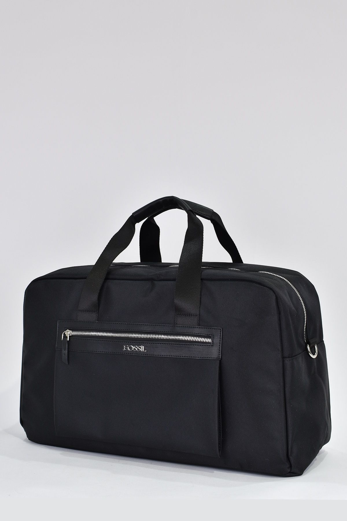 Fossil Gym Bag Black Plain