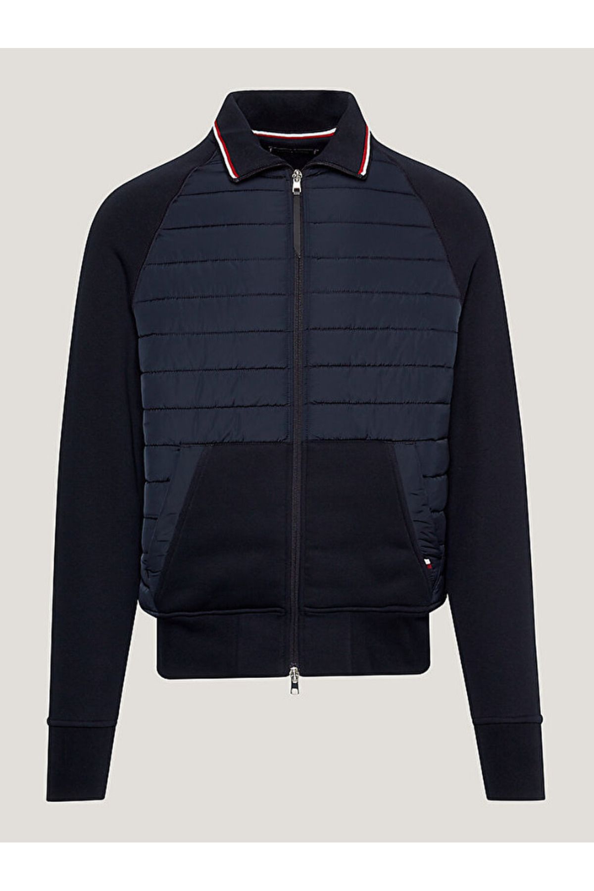 Tommy Hilfiger Mixed Media Zip Thru Sweatshirt Fiyat Yorumlar