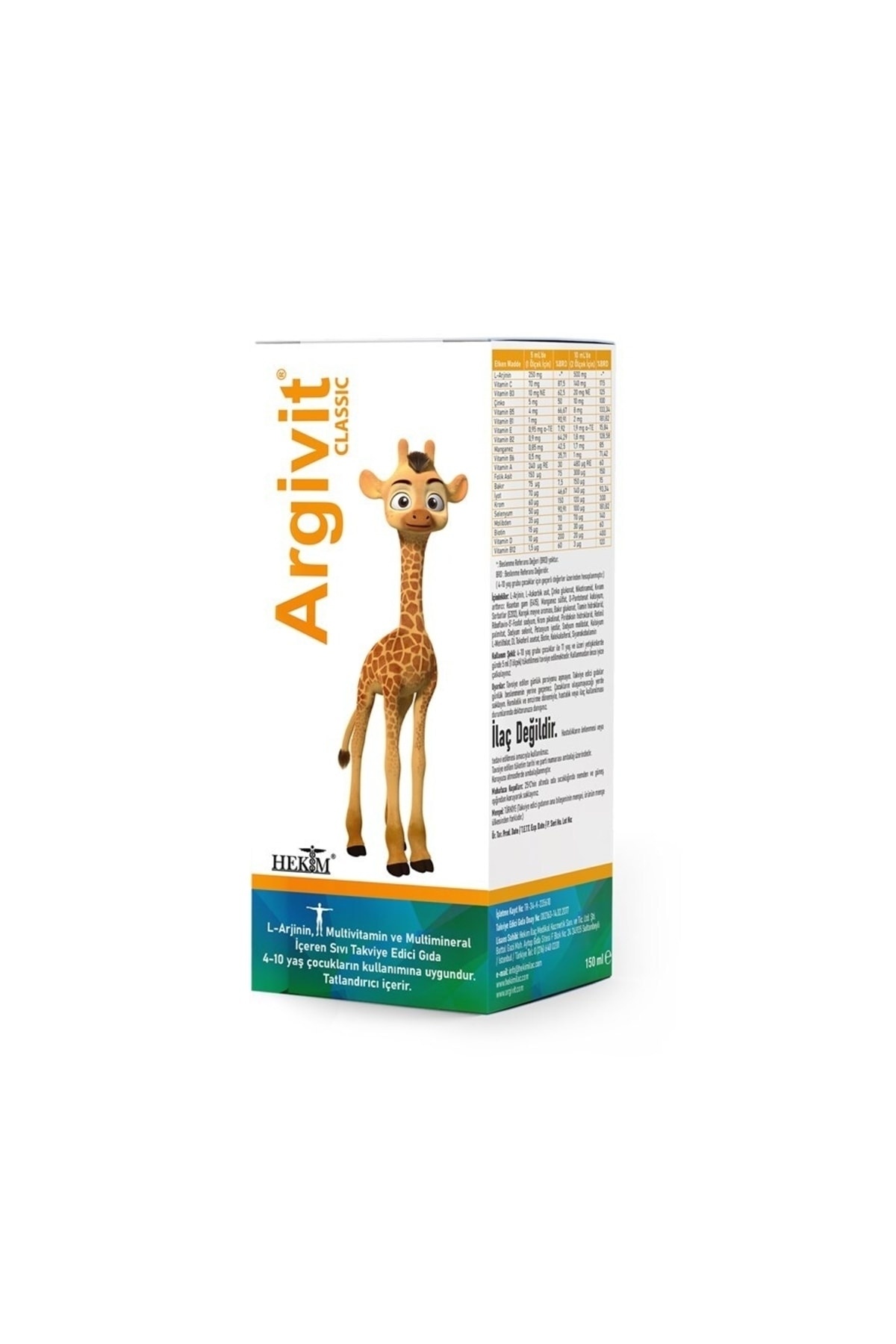 Multivitamin for children150 Ml Syrup