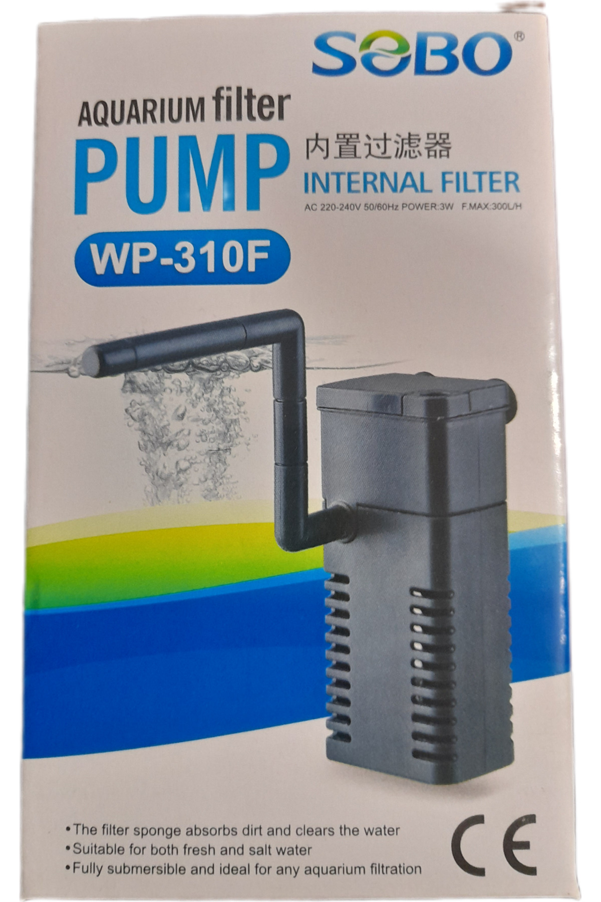 Sobo WP310F İÇ FİLTRE 3W 300L/H Fiyatı, Yorumları Trendyol