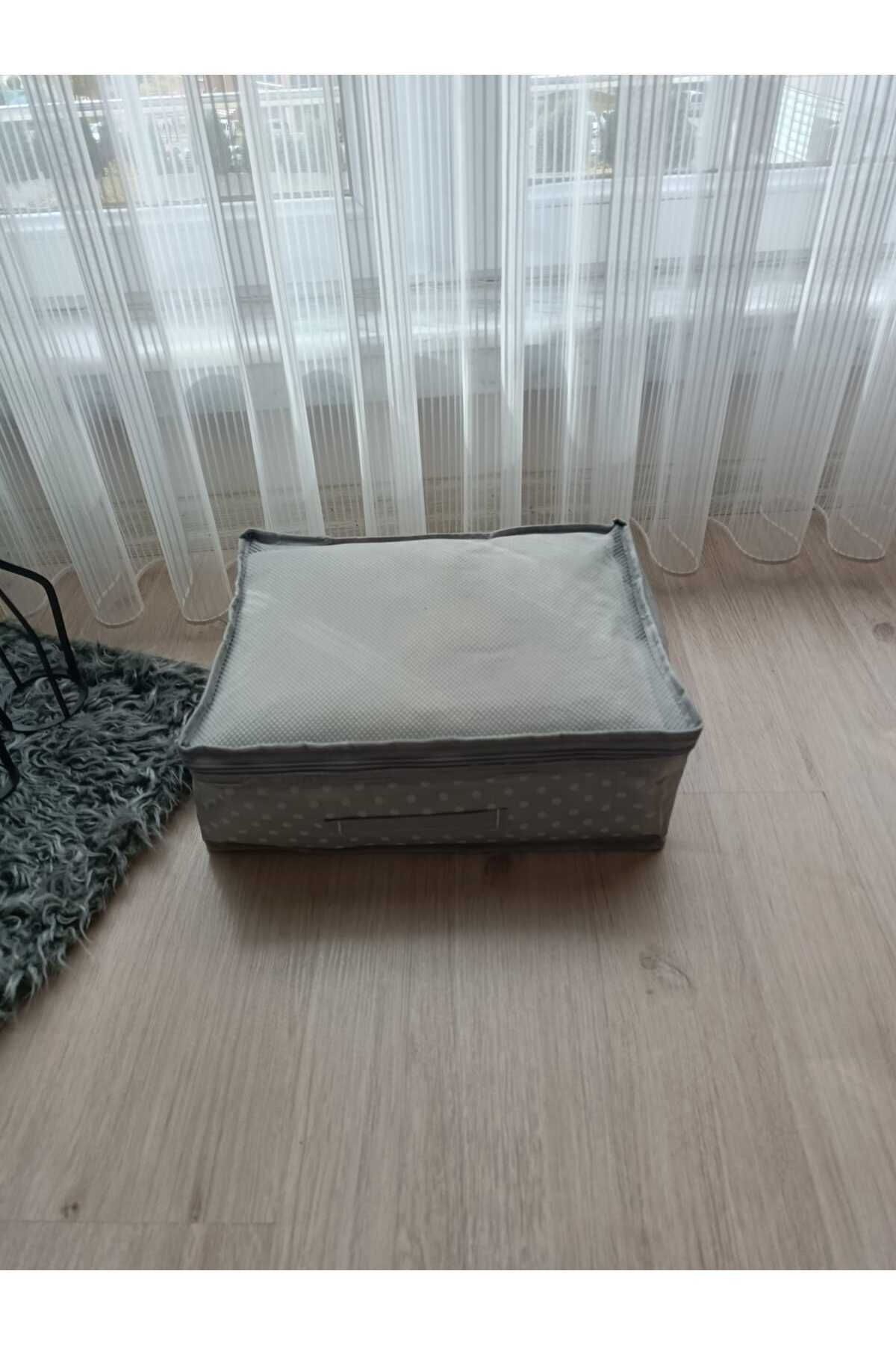 HOMELİFE EV TEKSTİL Puantiyeli Baby Doğum Hastane Çıkışı Düzenleme Çantası