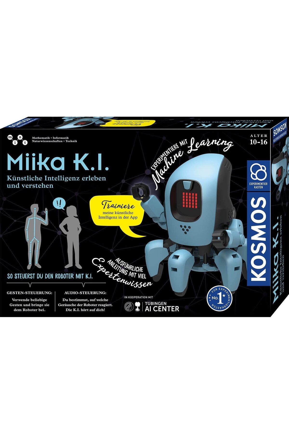 Kosmos-Experience artificial intelligence and understand, train with gestures or voice 10-14 years 1