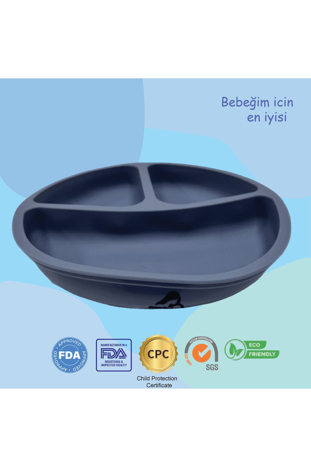 Momia Bebek Ve Anne-Momia Baby Silicone Feeding and Food Set 6-10 (USA FDA Approved) 2
