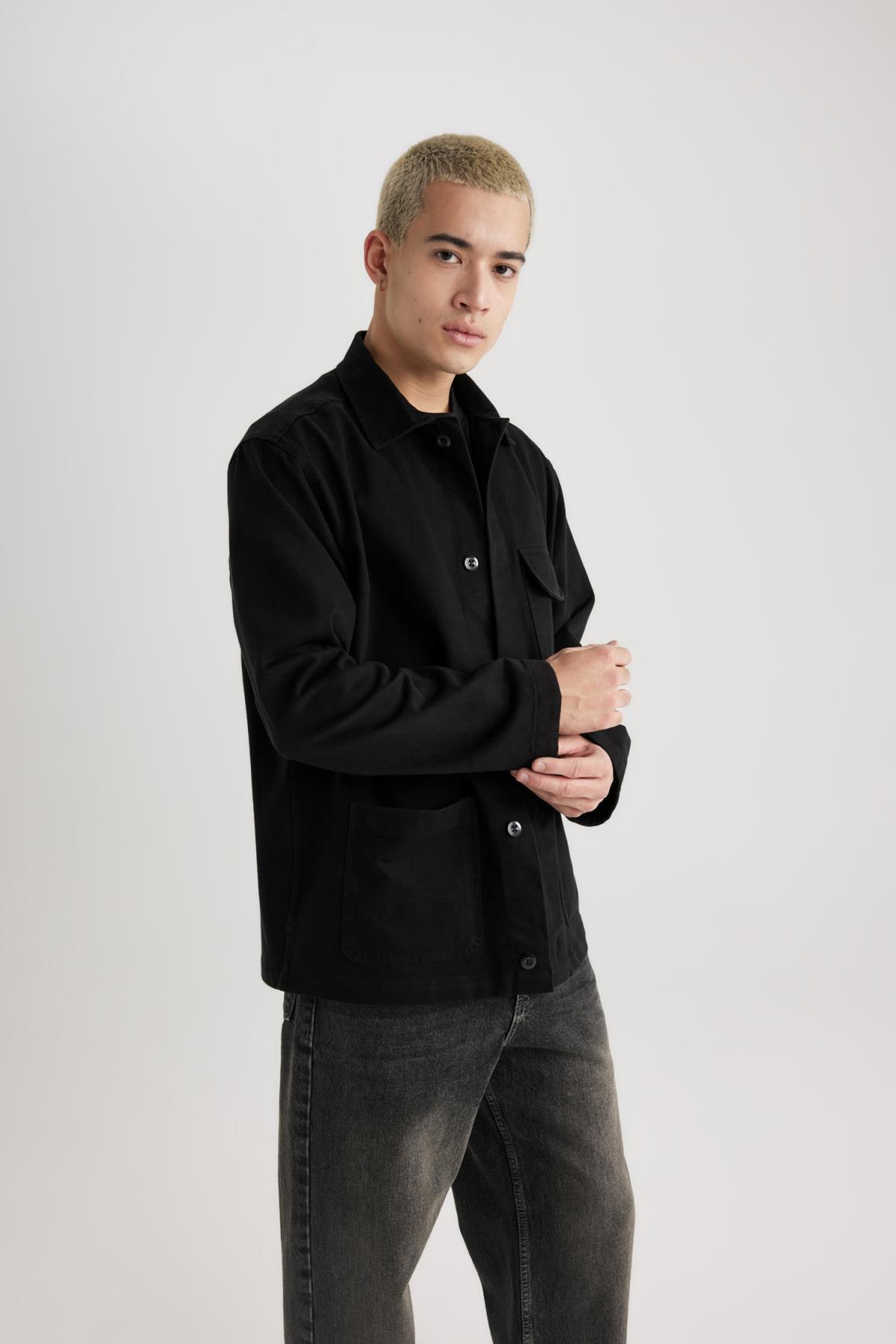 پیراهن مردانه دفاکتو | C0581AX24SP Defacto - Image 4