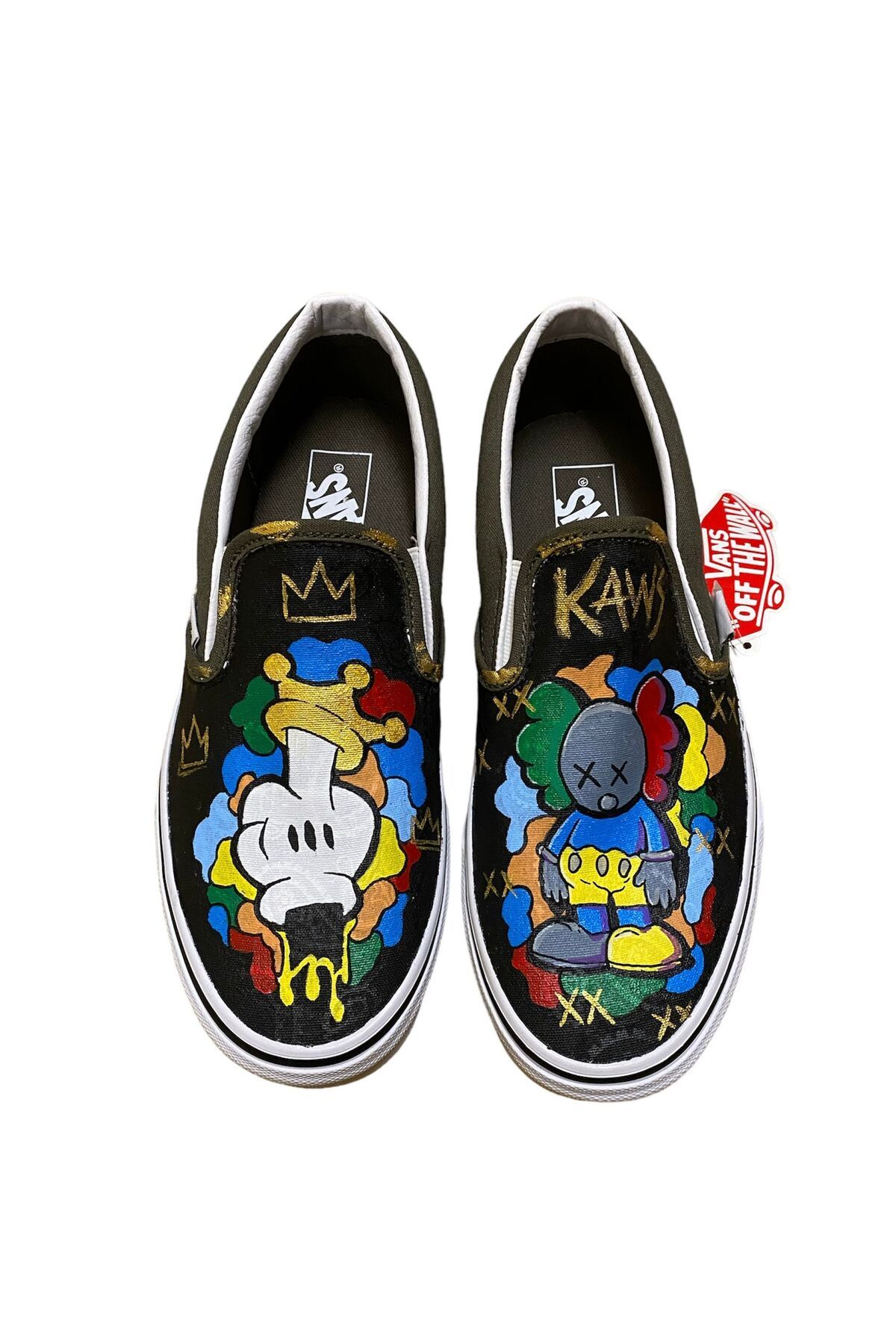 Kaws vans 2024 slip on
