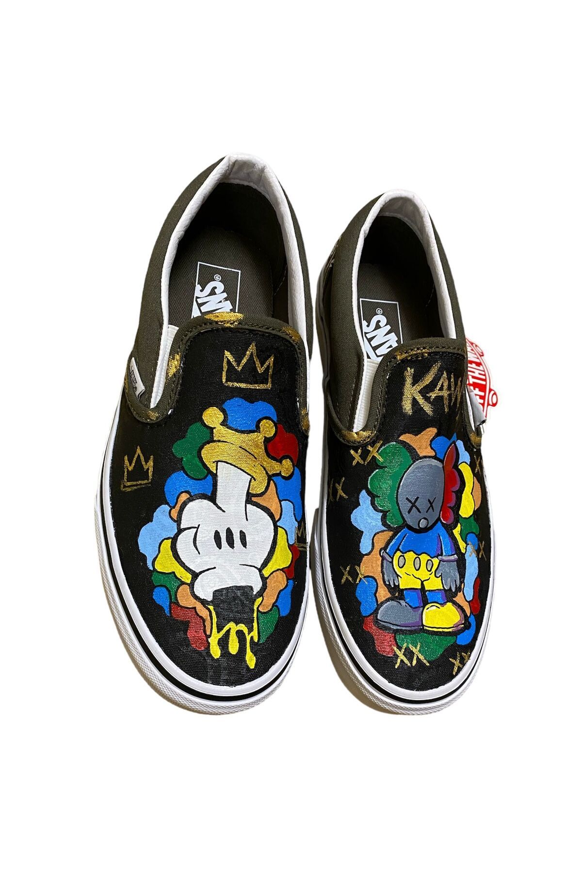 Custom kaws vans online