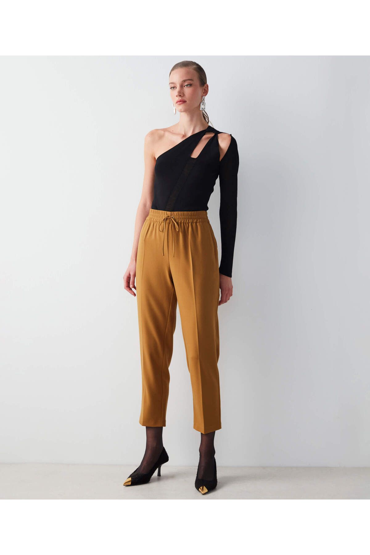 Bar III Women's Plaid Straight-Leg Pants (0, Black/Saffron Multi) | eBay