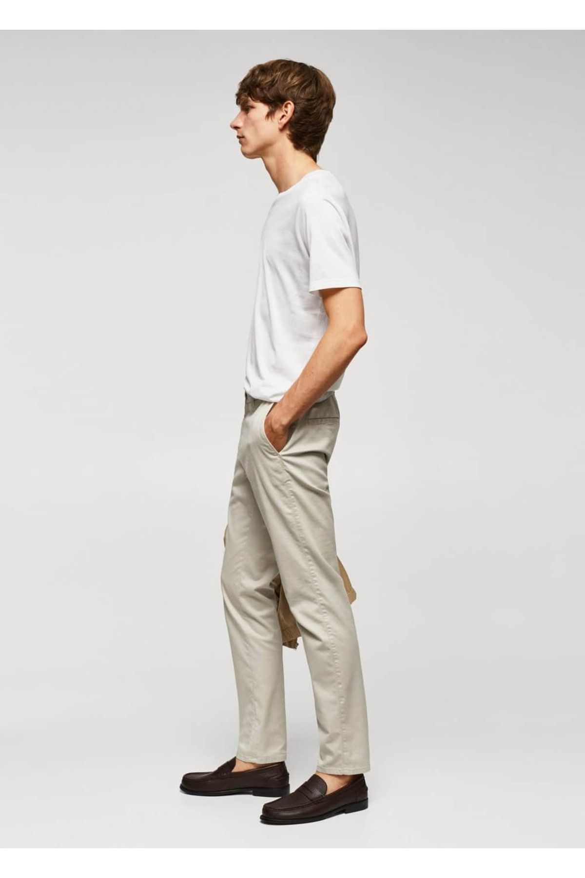 MANGO Man-Slim fit serj chino nohavice 8